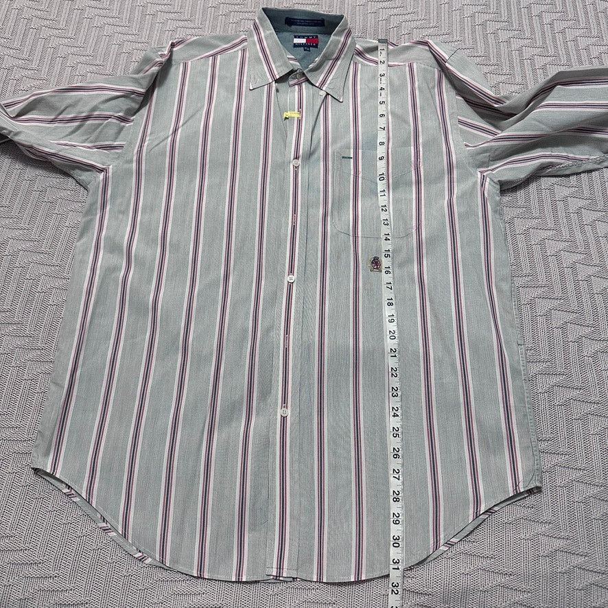 Tommy Hilfiger Vintage Tommy Hilfiger striped button down size M Size US M / EU 48-50 / 2 - 7 Thumbnail