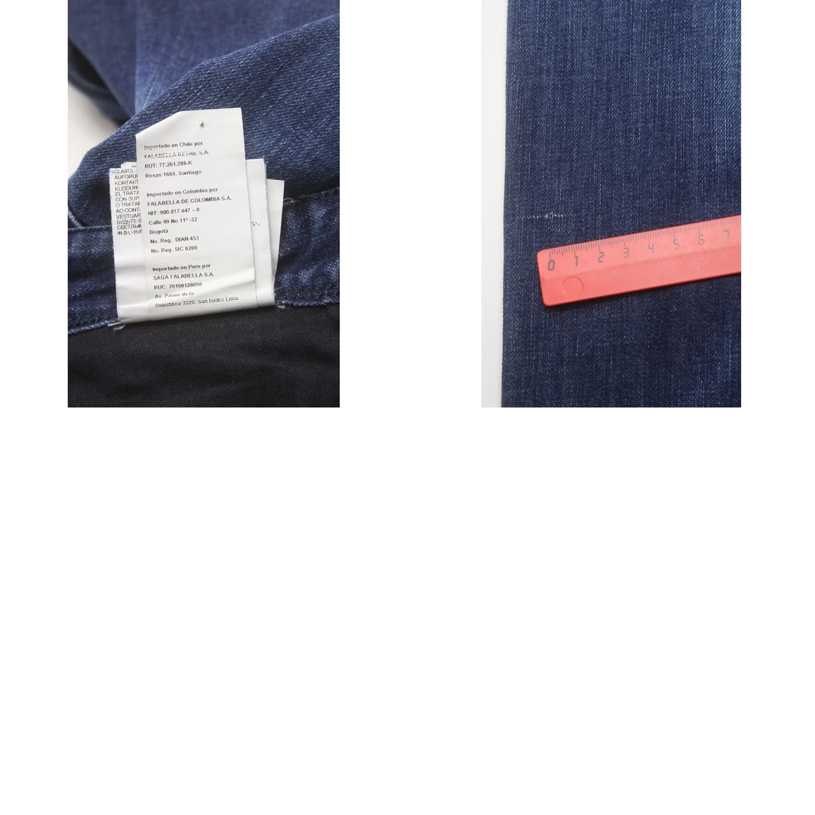 Replay REPLAY Anbass Jeans Men's W30/L32 Tapered Fit Zip Fly Dark Denim Casual Whiskers Size US 30 / EU 46 - 9 Thumbnail