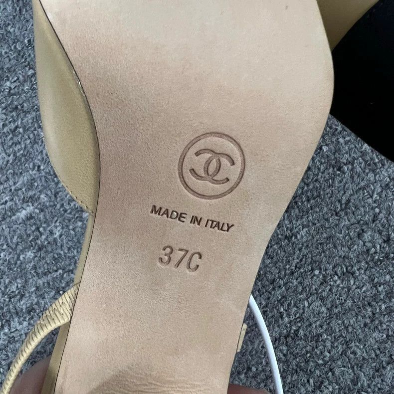 Chanel Chanel Slingback High Heels for Women -2505 Size US 6.5 / IT 36.5 - 8 Thumbnail