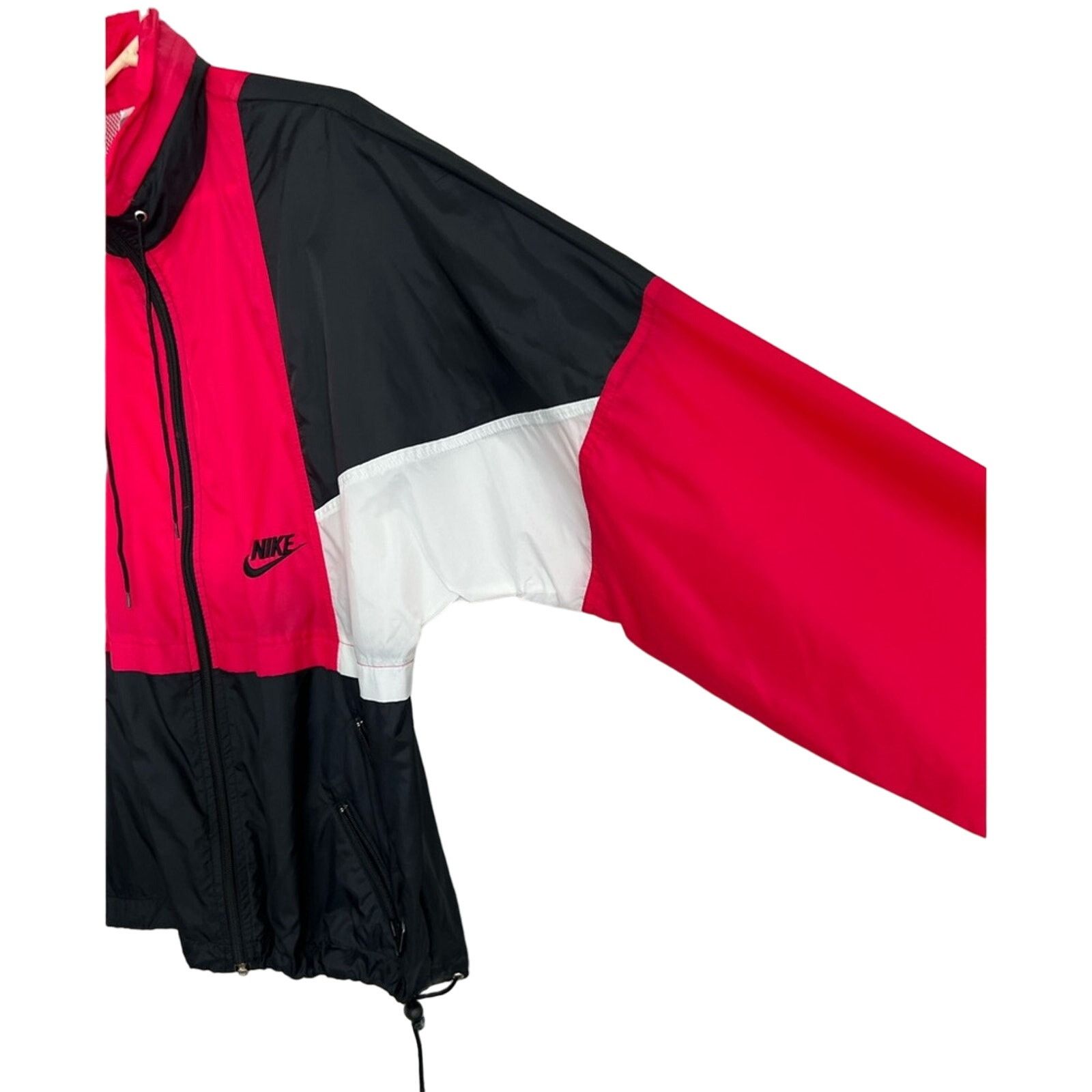 Nike Vintage Nike Women Windbreaker Jacket HOODED 90’s Rare CLEAN Size M / US 6-8 / IT 42-44 - 3 Thumbnail