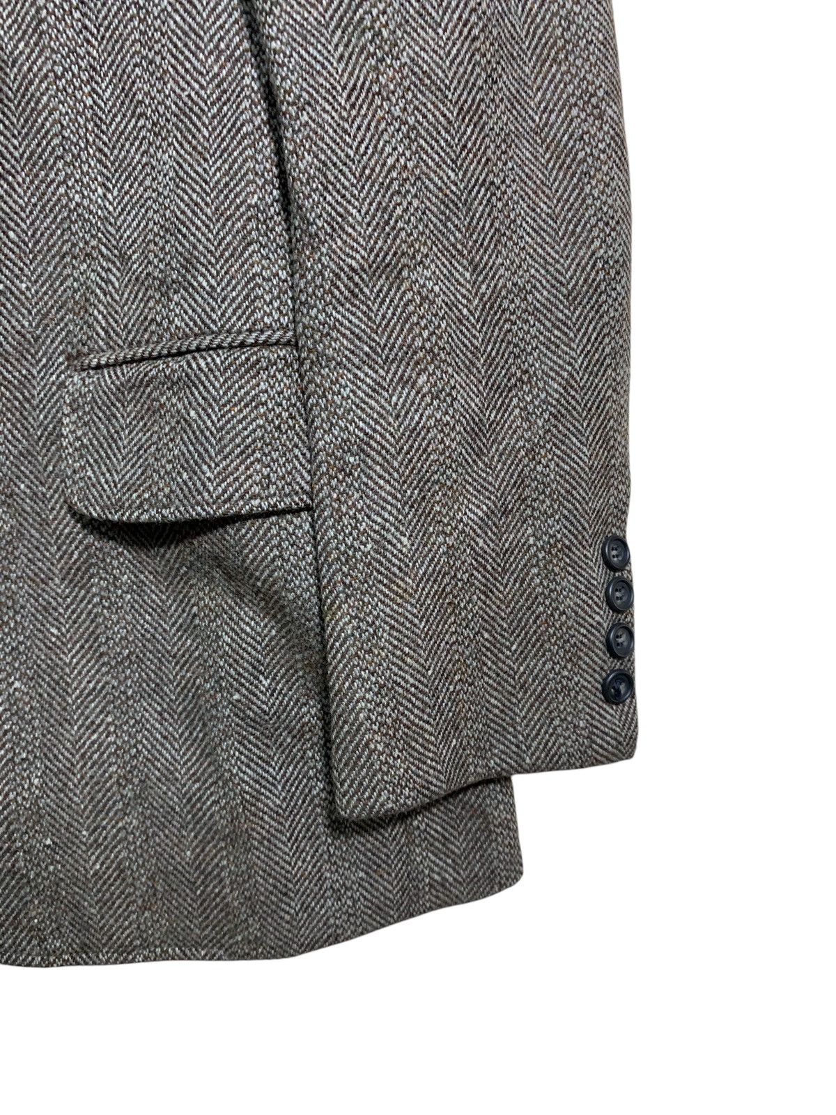 Burberry 🔥VTG BURBERRY HBT WOOL BLAZERS Size 40S - 4 Thumbnail