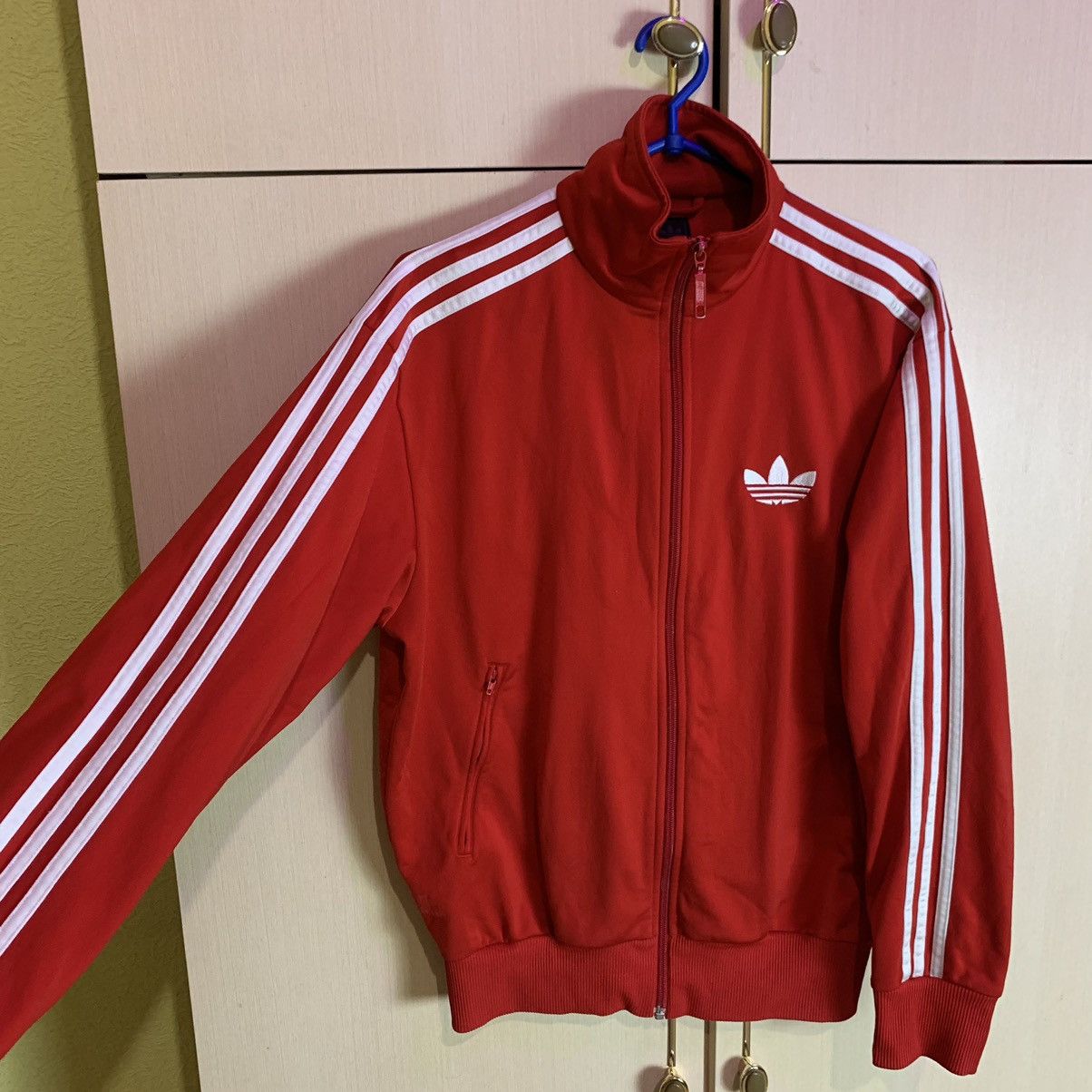 Other Vintage Adidas Track Jacket Striped Red White Y2K Size US S / EU 44-46 / 1 - 4 Thumbnail