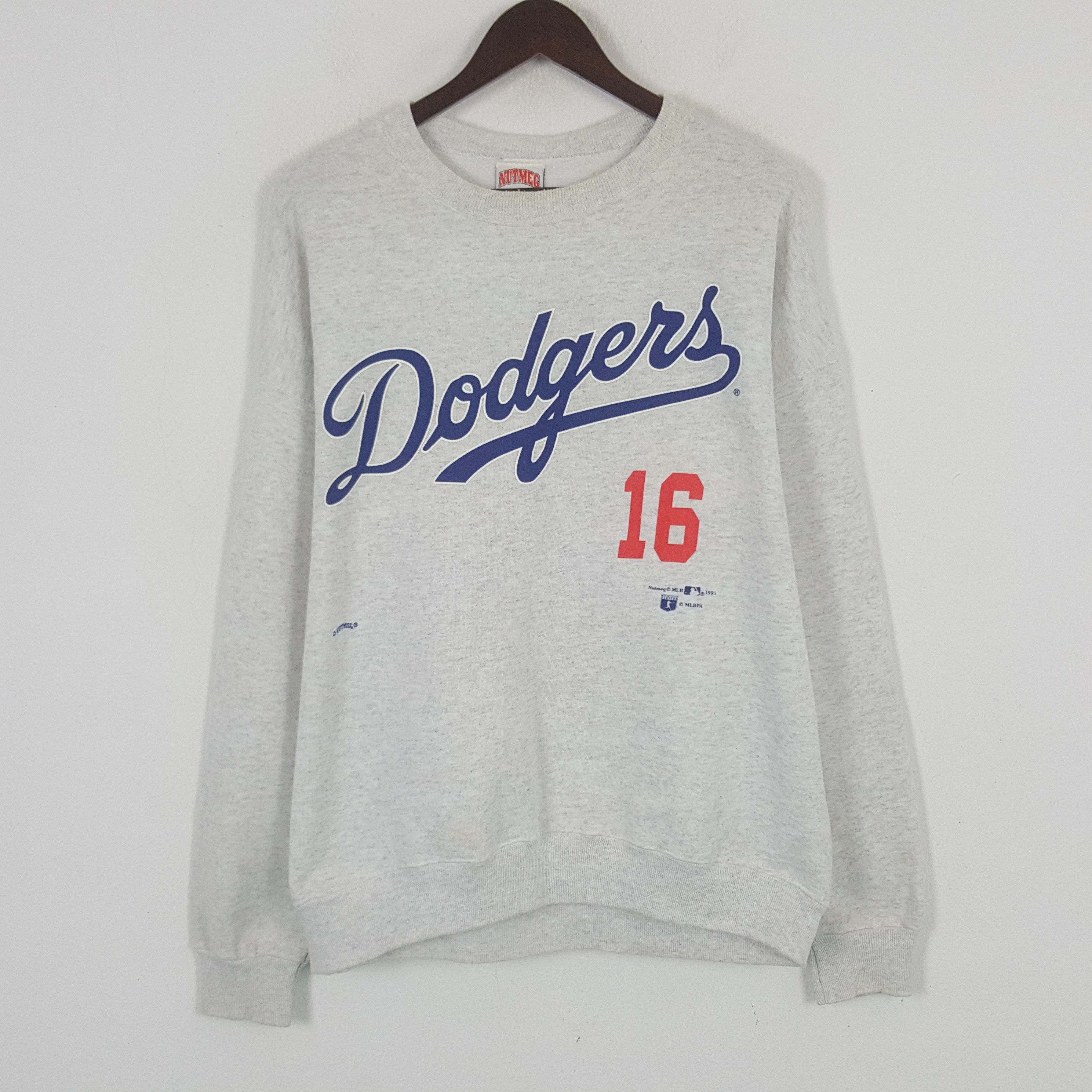 Nutmeg × Vintage Vintage Dodgers Nomo 16 Sport Sweatshirt Size US XL / EU 56 / 4 - 1 Thumbnail