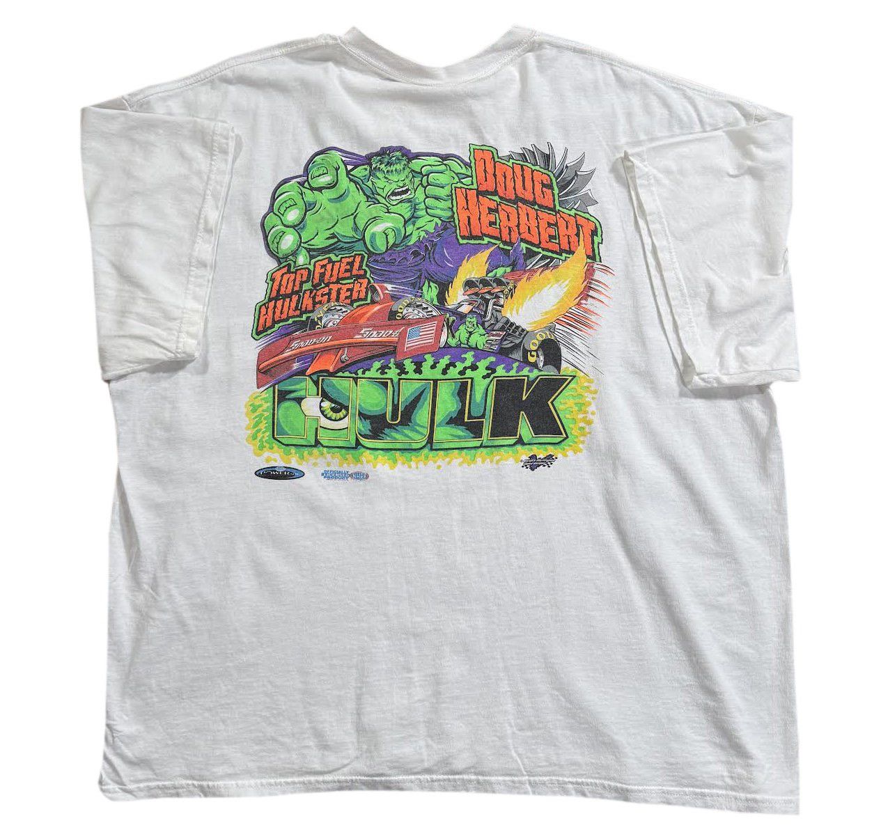 Vintage Vintage Snap On Racing Doug Herbert Hulk T Shirt (Size XXL) Size US XXL / EU 58 / 5 - 1 Thumbnail