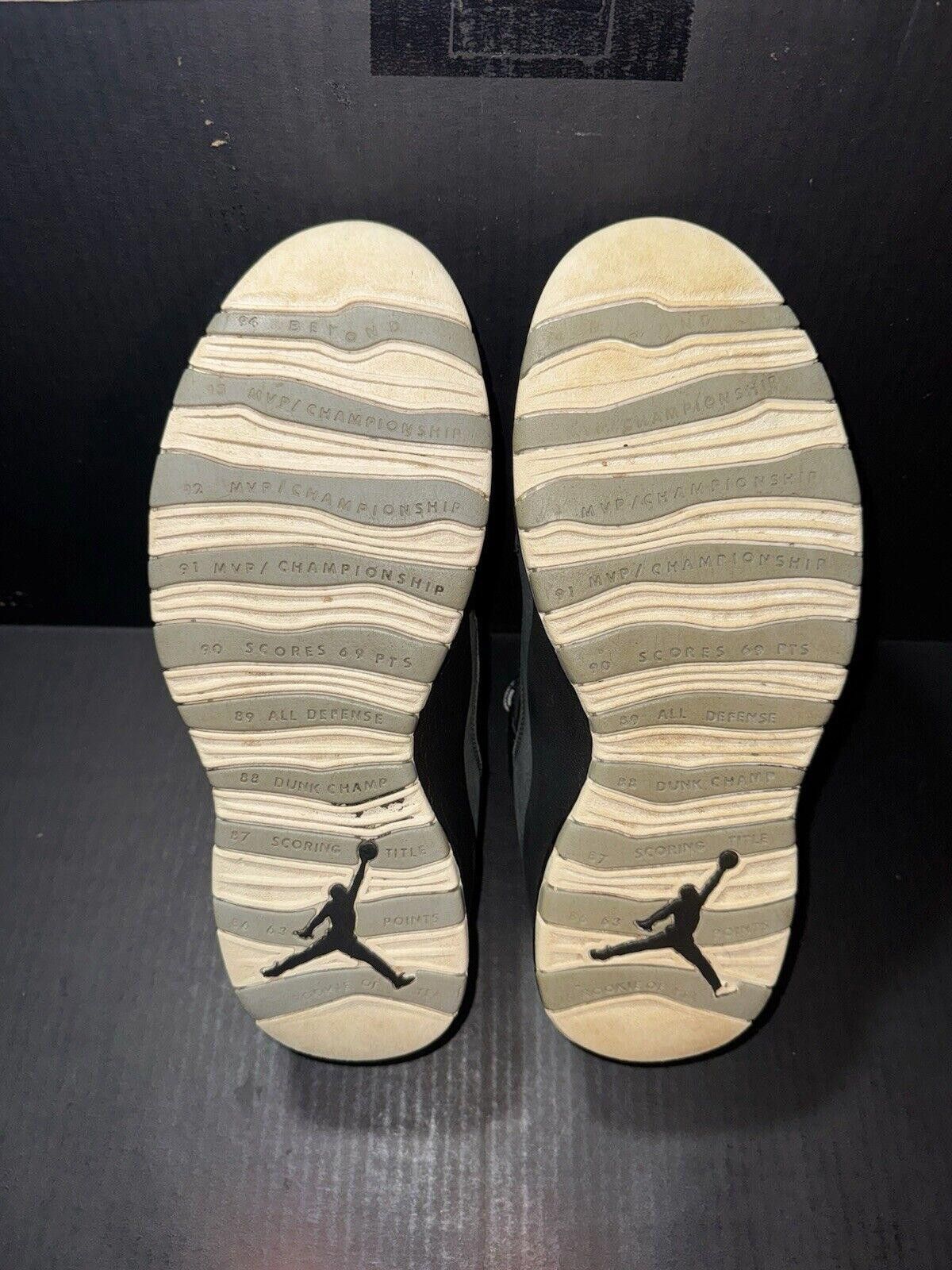 Jordan Brand Nike Air Jordan 10 Retro Stealth - 310805-003 - Size 11 Size US 11 / EU 44 - 7 Thumbnail