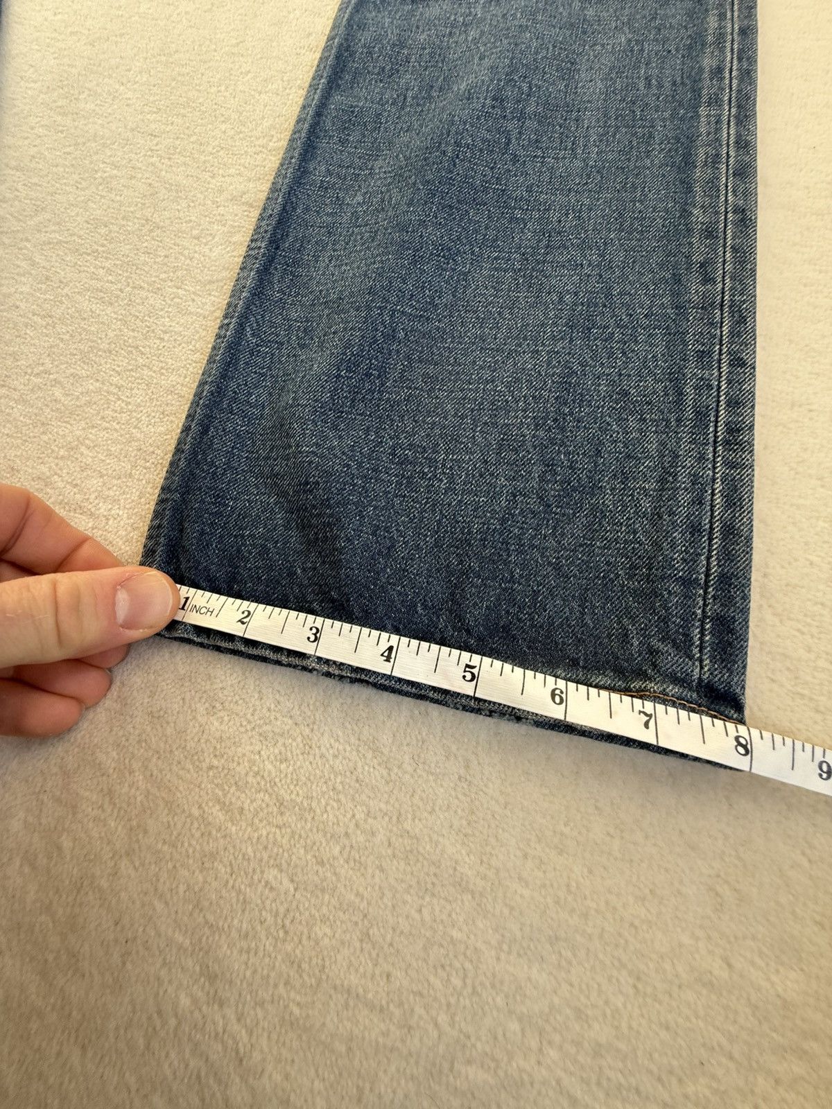 Celine Celine Hedi Slimane Dark union wash Francoise jeans 30 $1200 Size US 30 / EU 46 - 10 Thumbnail