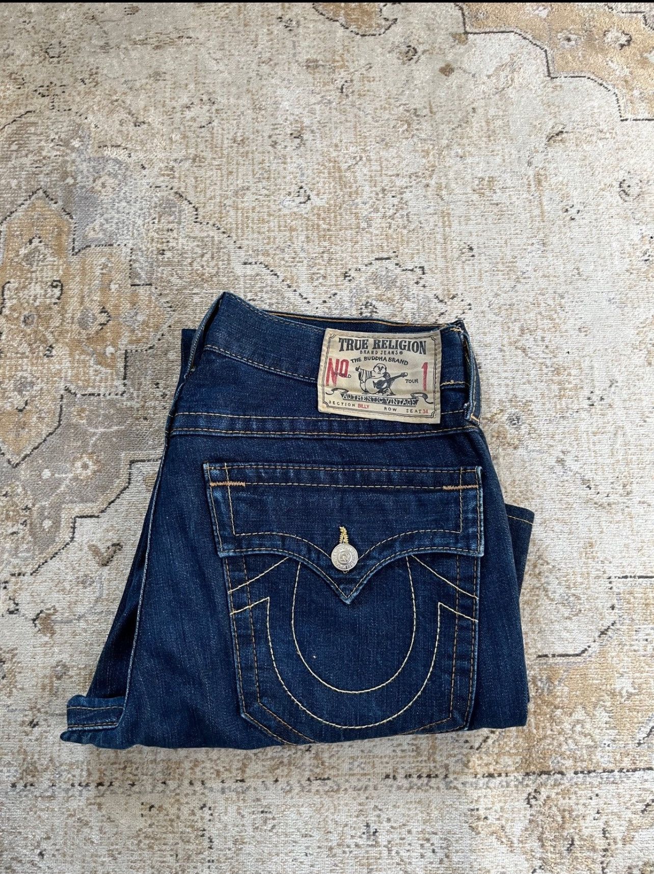 True Religion True Religion Billy Bootcut Size US 34 / EU 50 - 4 Thumbnail