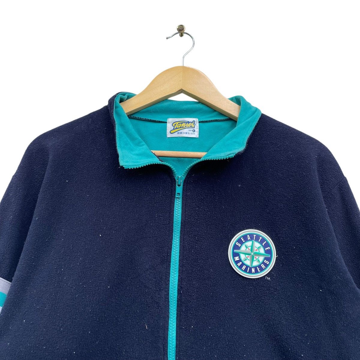 MLB 💥Vintage Seattle Mariners Baseball Fleece Jacket Size US M / EU 48-50 / 2 - 3 Thumbnail