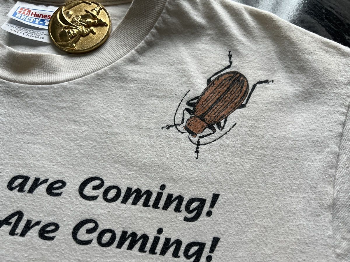 Vintage The Beetles Are Coming : Double Side Size US L / EU 52-54 / 3 - 4 Thumbnail