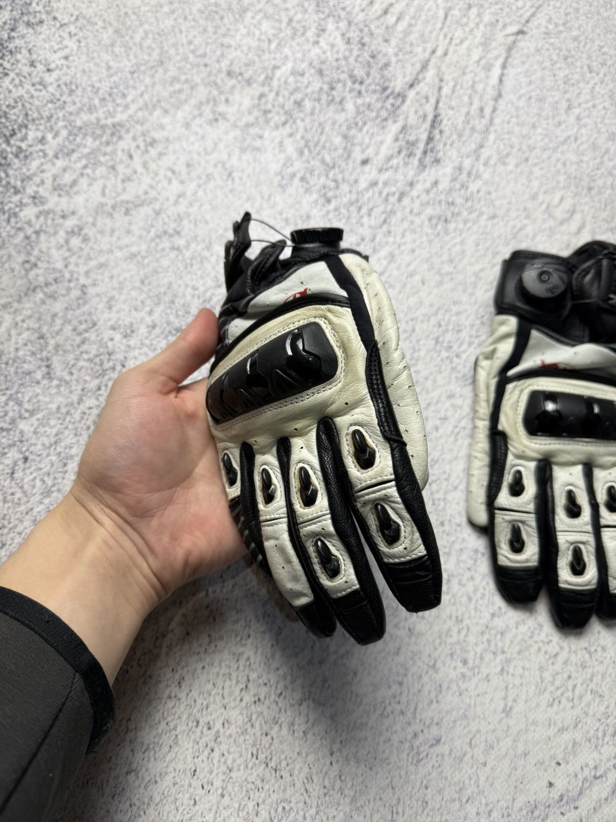 Japanese Brand Vintage Motorcycle Gloves Knox Avant garde Y2K Size ONE SIZE - 4 Thumbnail