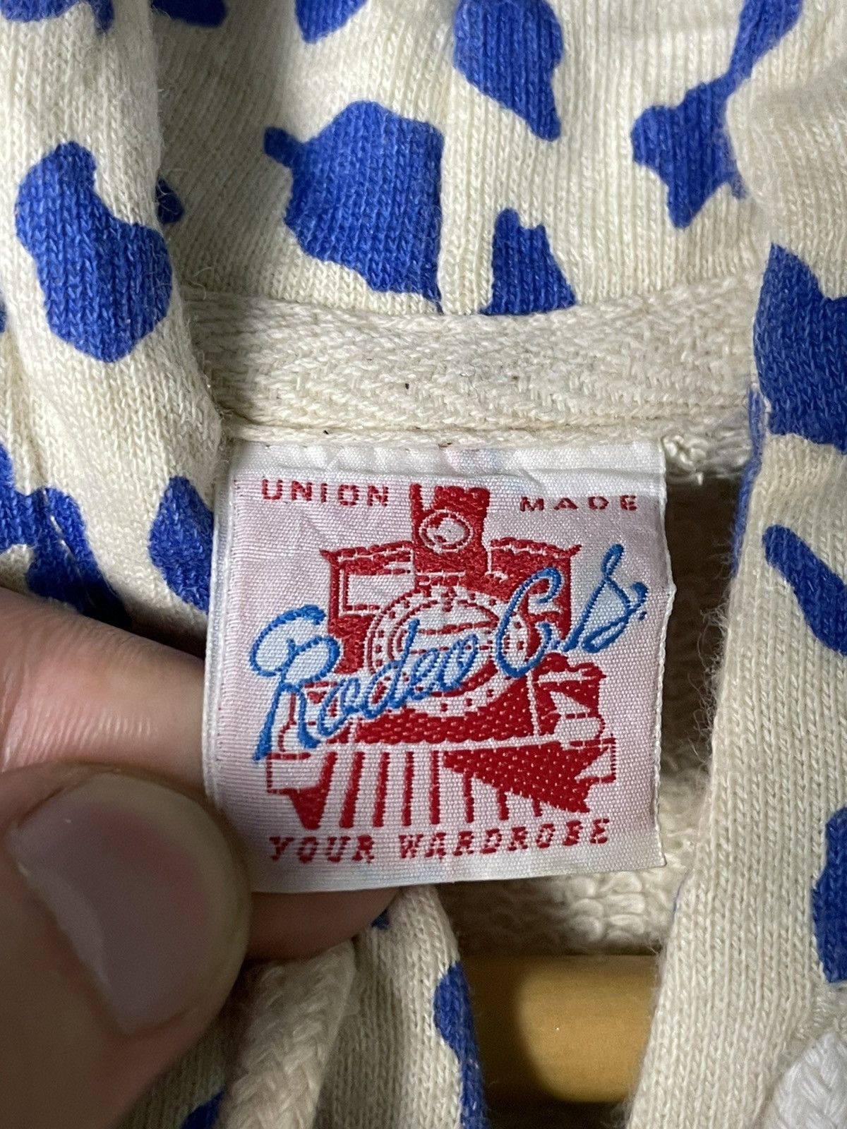 Japanese Brand × Vintage RODEO CROWNS Cheetah Printed Hoodies (78) Size US XXS / EU 40 - 8 Thumbnail