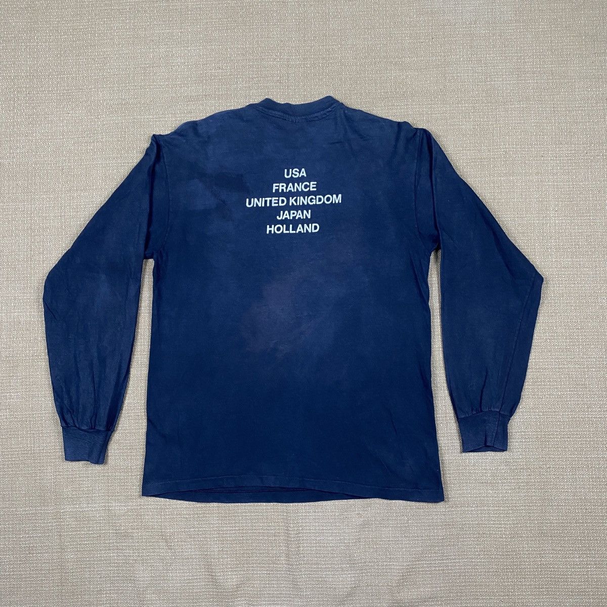 agnes b. Vintage Designer Agnes B. Long Sleeve Tshirt 80s Made in Usa Size US M / EU 48-50 / 2 - 3 Thumbnail