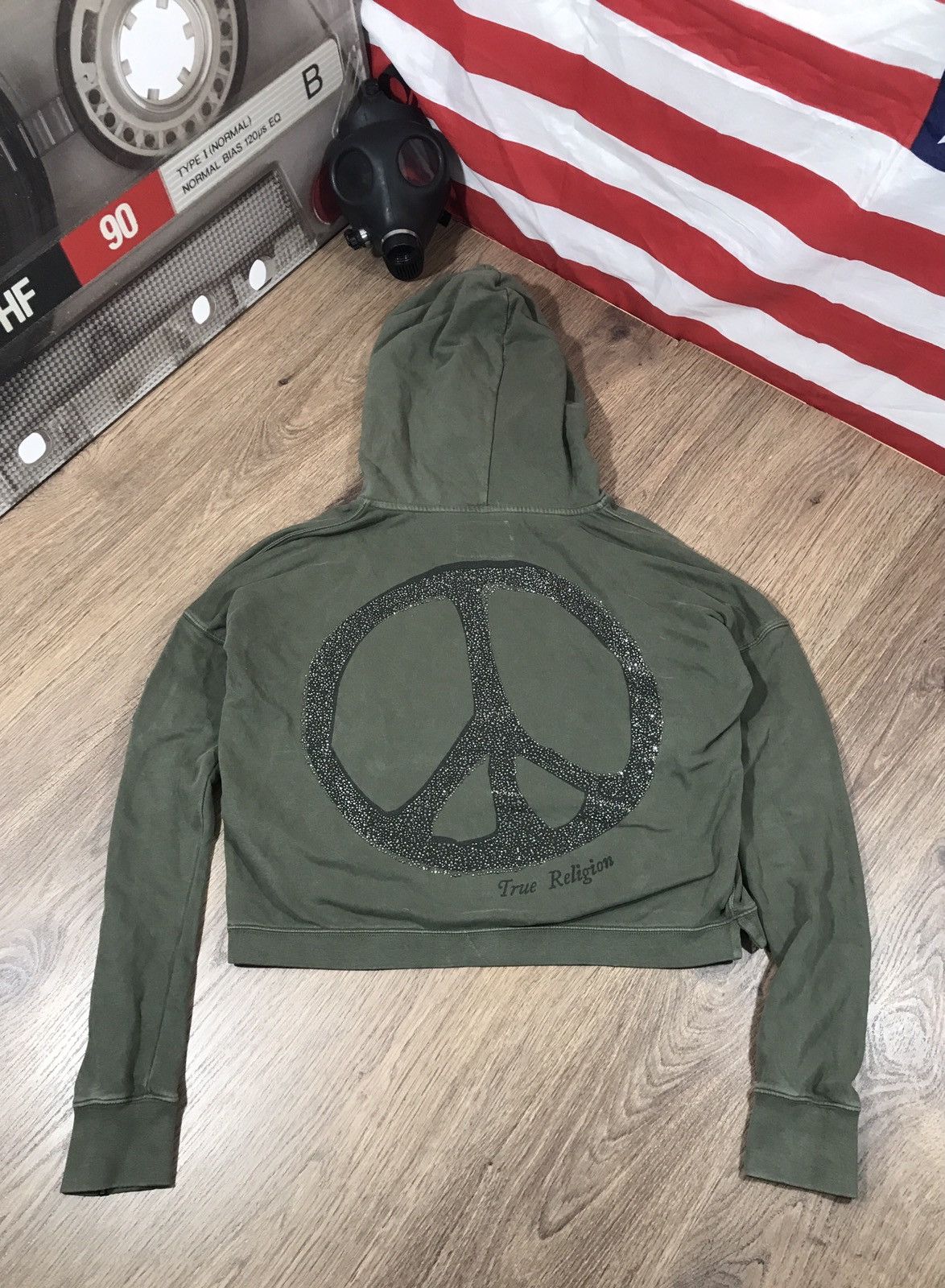 True Religion Vintage True Religion Women Hoodie Rare Size M / US 6-8 / IT 42-44 - 1 Thumbnail