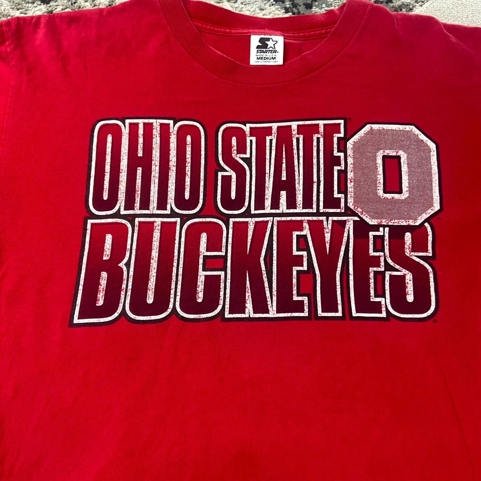 Starter Starter Vintage 90s Ohio State Buckeyes Sz M Football NCAA Size US M / EU 48-50 / 2 - 3 Thumbnail