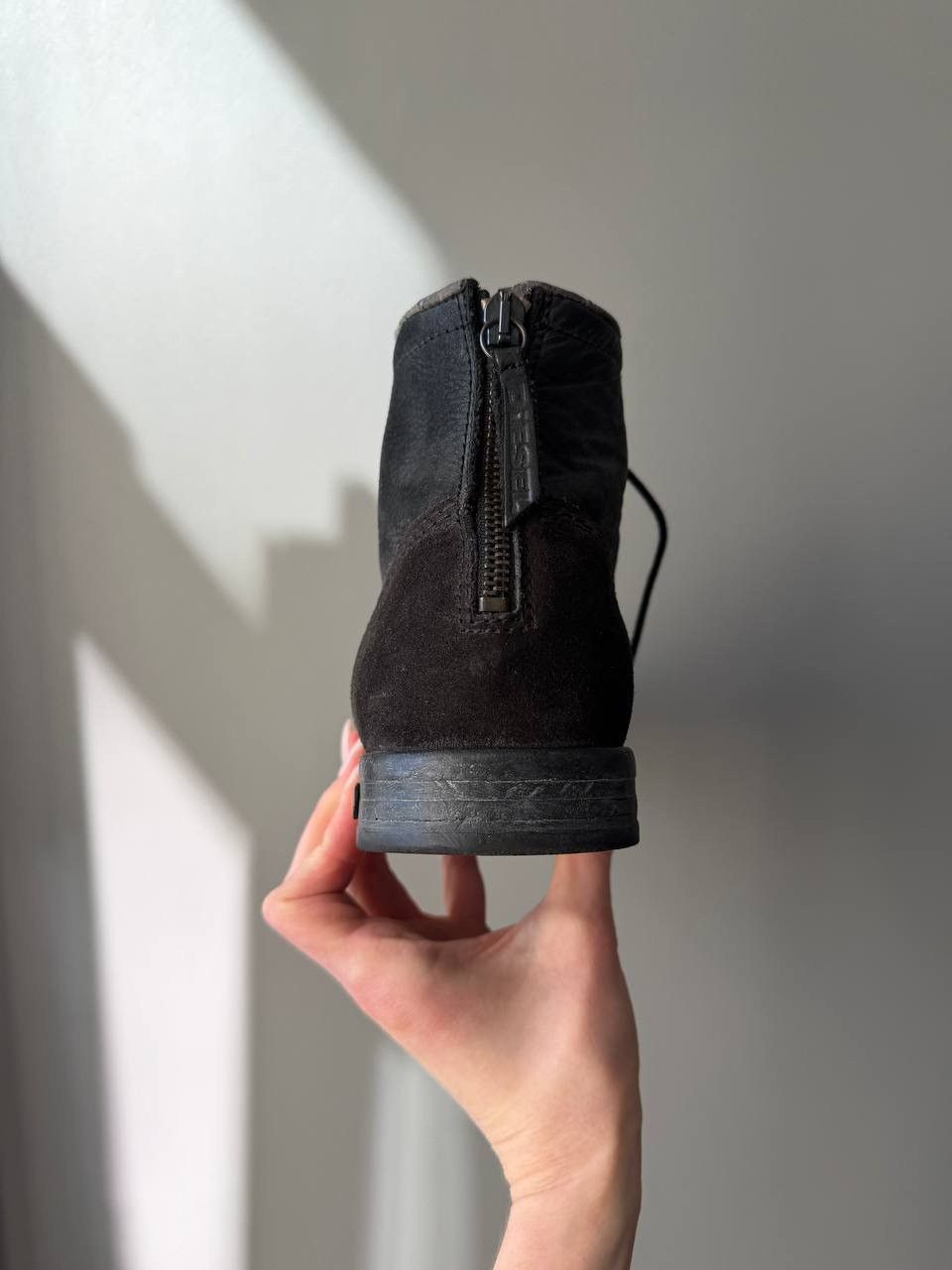 Diesel RARE Diesel Black Guidi Style Leather Ankle Avantgarde Boots Size US 9 / EU 42 - 12 Thumbnail