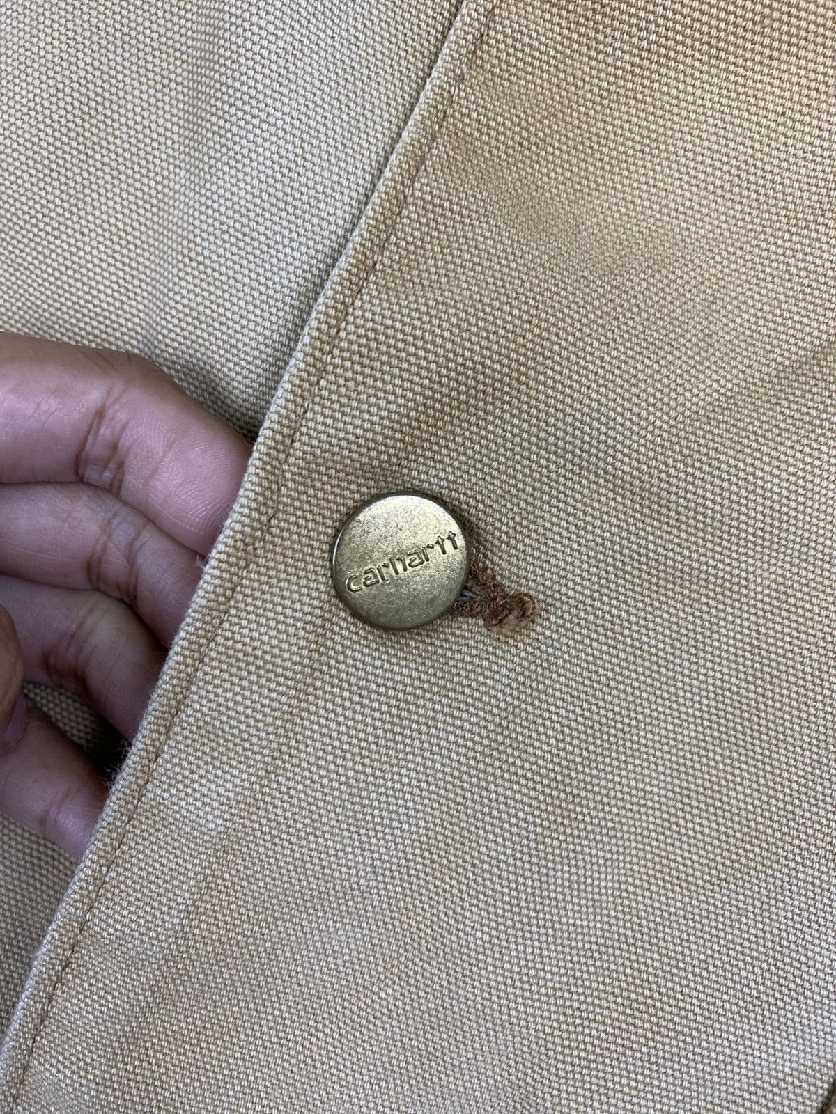 Carhartt 🔥80s Vintage Carhartt Michigan Sun Faded Workwear Jacket Size US L / EU 52-54 / 3 - 10 Thumbnail