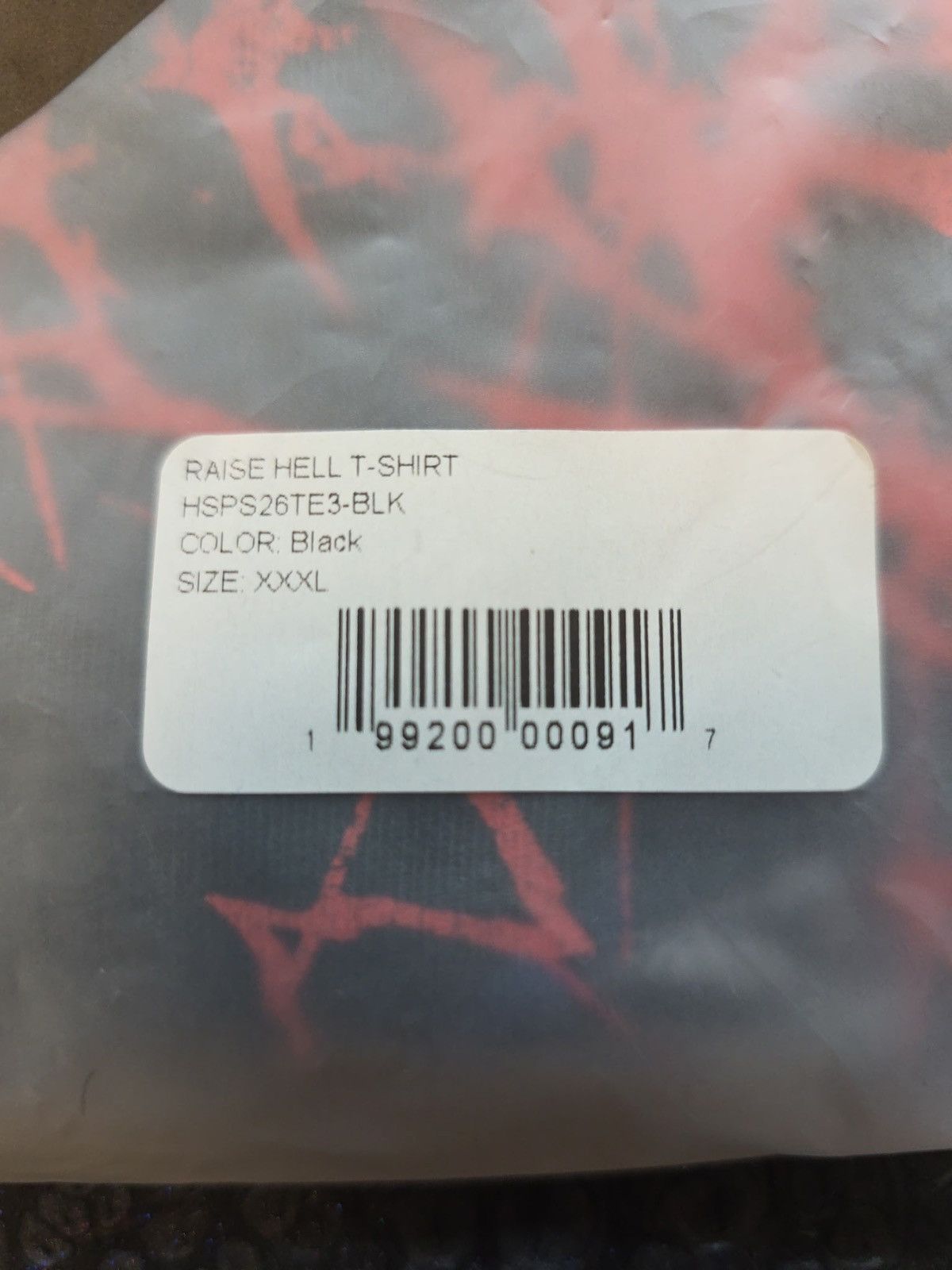 HELLSTAR Hellstar Raise Hell T-Shirt (3XL) Size US XXL / EU 58 / 5 - 7 Thumbnail