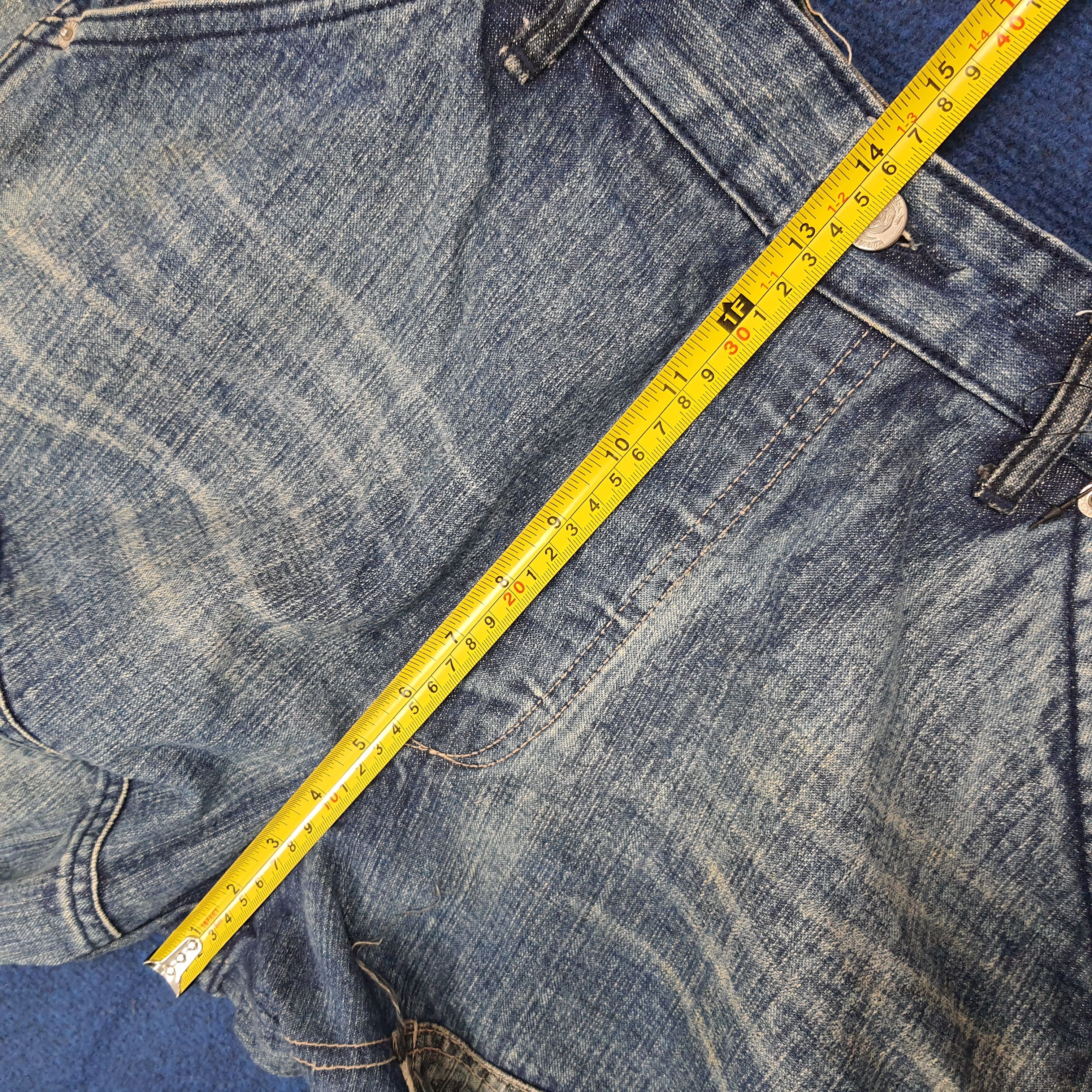 Diesel Rare Vintage Diesel Rabox Panelled Jeans Grunge C297N21 Size US 34 / EU 50 - 16 Thumbnail