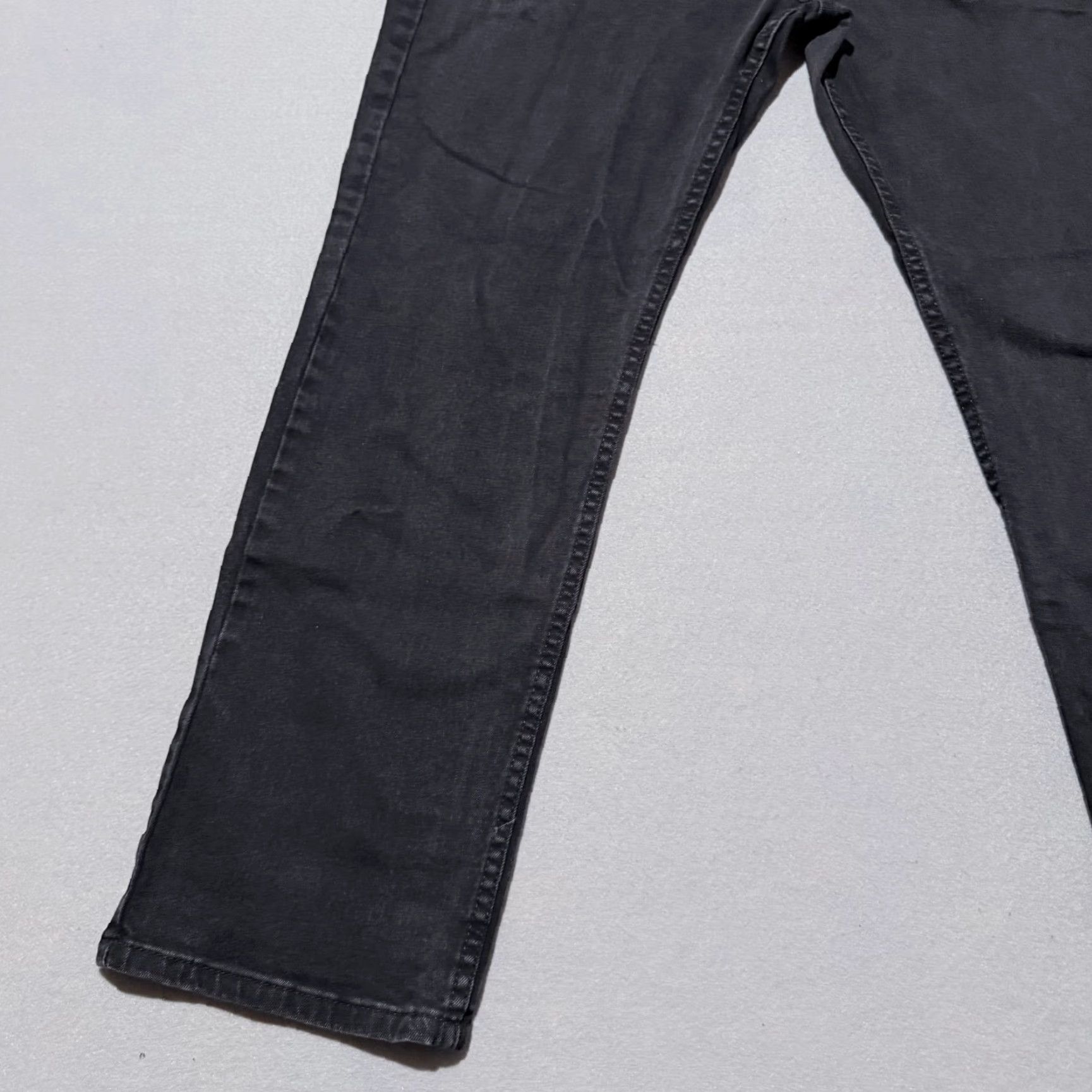 Levi's Levi's 514 Jeans Men Black Mid Rise Classic Zip Fly - 35X30 Size US 35 - 5 Thumbnail