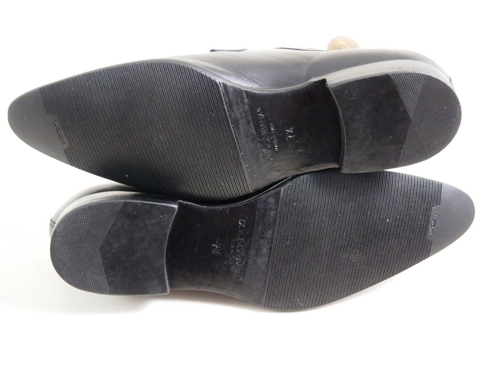 Hugo Boss Dolce Gabbana Oxfords Black Leather Mens EU 41.5 US 8.5 Size US 8.5 / EU 41-42 - 6 Thumbnail