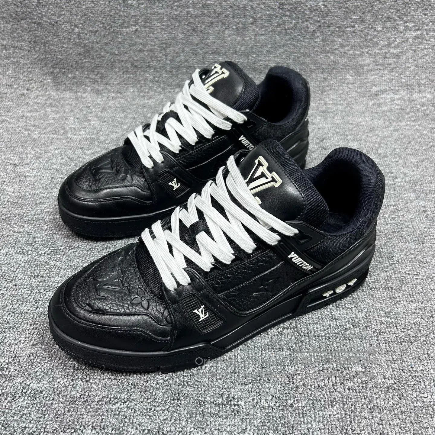 Louis Vuitton Louis Vuitton Black Warrior Casual Shoes| Size US 8.5 / EU 41-42 - 1 Thumbnail