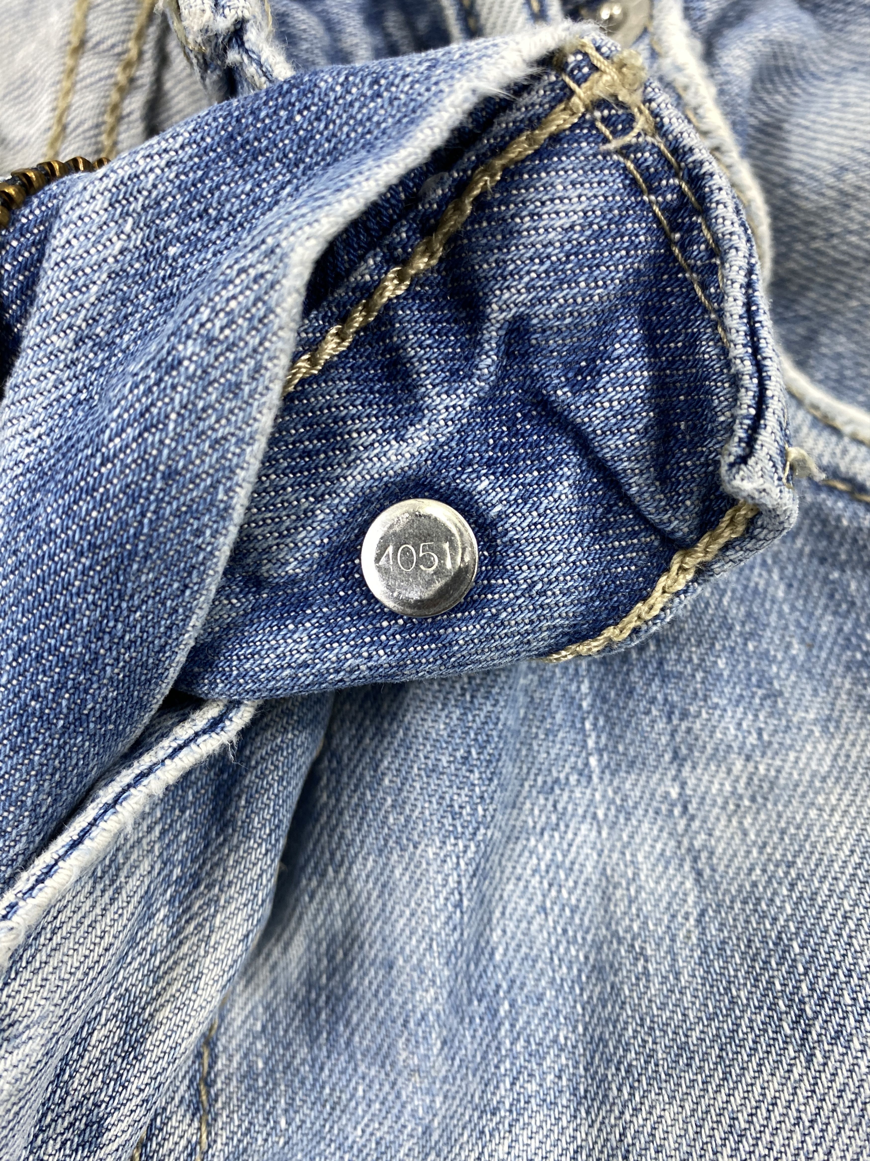 Levi's Light Blue Wash Vintage Levi's 511 35x31.5 Denim -JN1467 Size US 35 - 6 Thumbnail