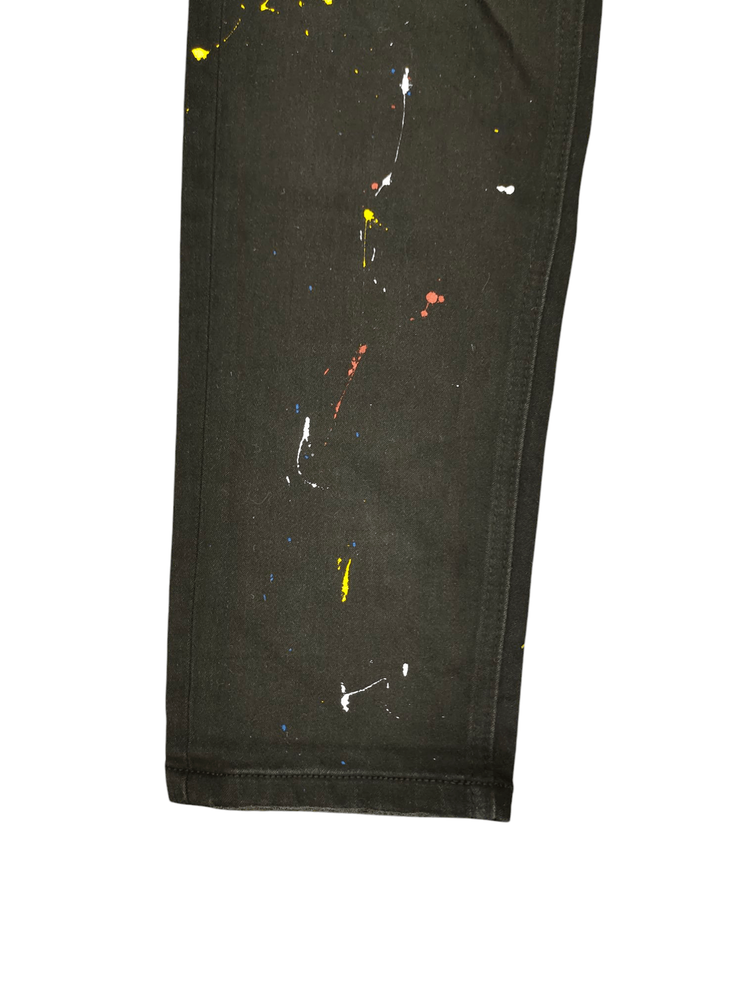 Number (N)ine Number (N)ine Painted Distress Denim Pants Size US 29 - 6 Thumbnail