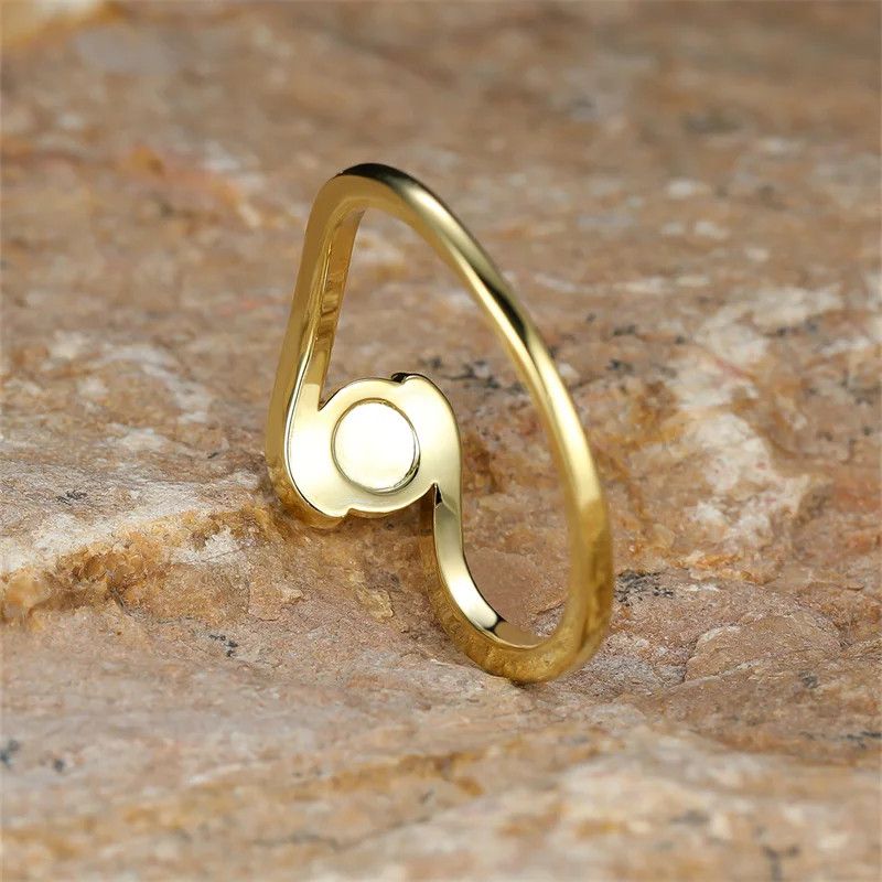 Jewelry White Fire Opal Ring Size ONE SIZE - 3 Thumbnail