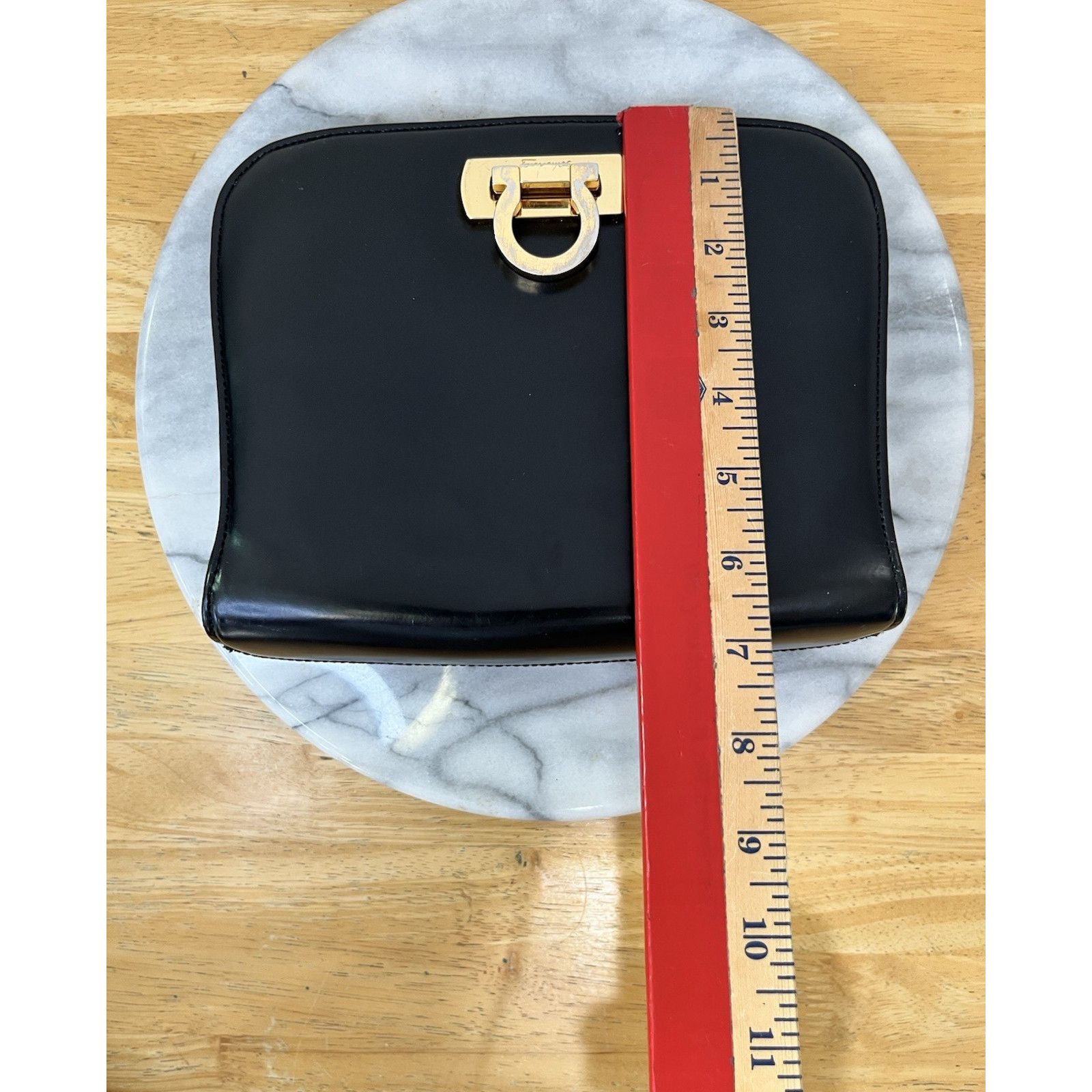 Other Luxury-Inspired Leather Handbag – Gold Hardware, Elegant fer Size ONE SIZE - 4 Thumbnail