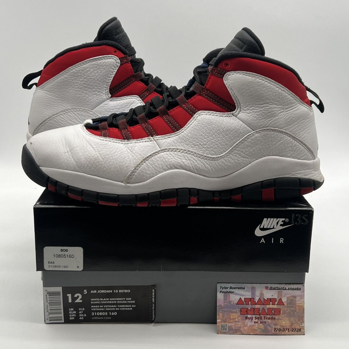 Jordan Brand Air Jordan 10 Westbrook class of 2006 Size US 12.5 / EU 45-46 - 1 Thumbnail