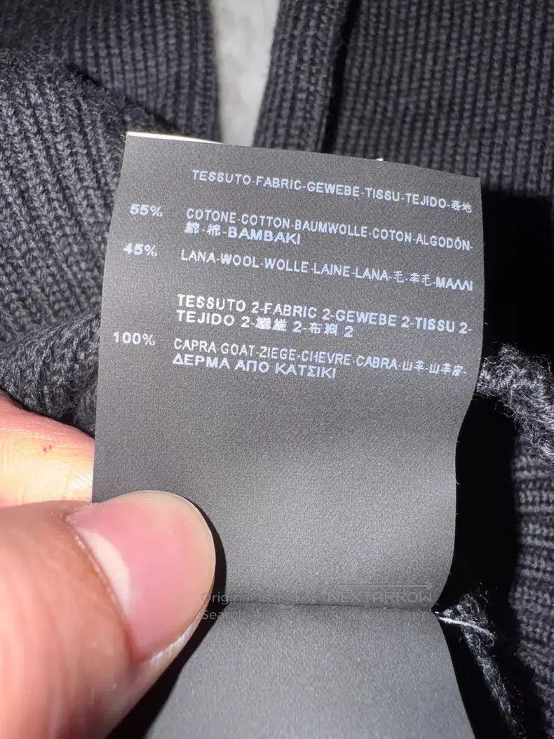 Saint Laurent Paris Saint Laurent Paris Original Sheepskin and Leather Patch M Size US XL / EU 56 / 4 - 5 Thumbnail