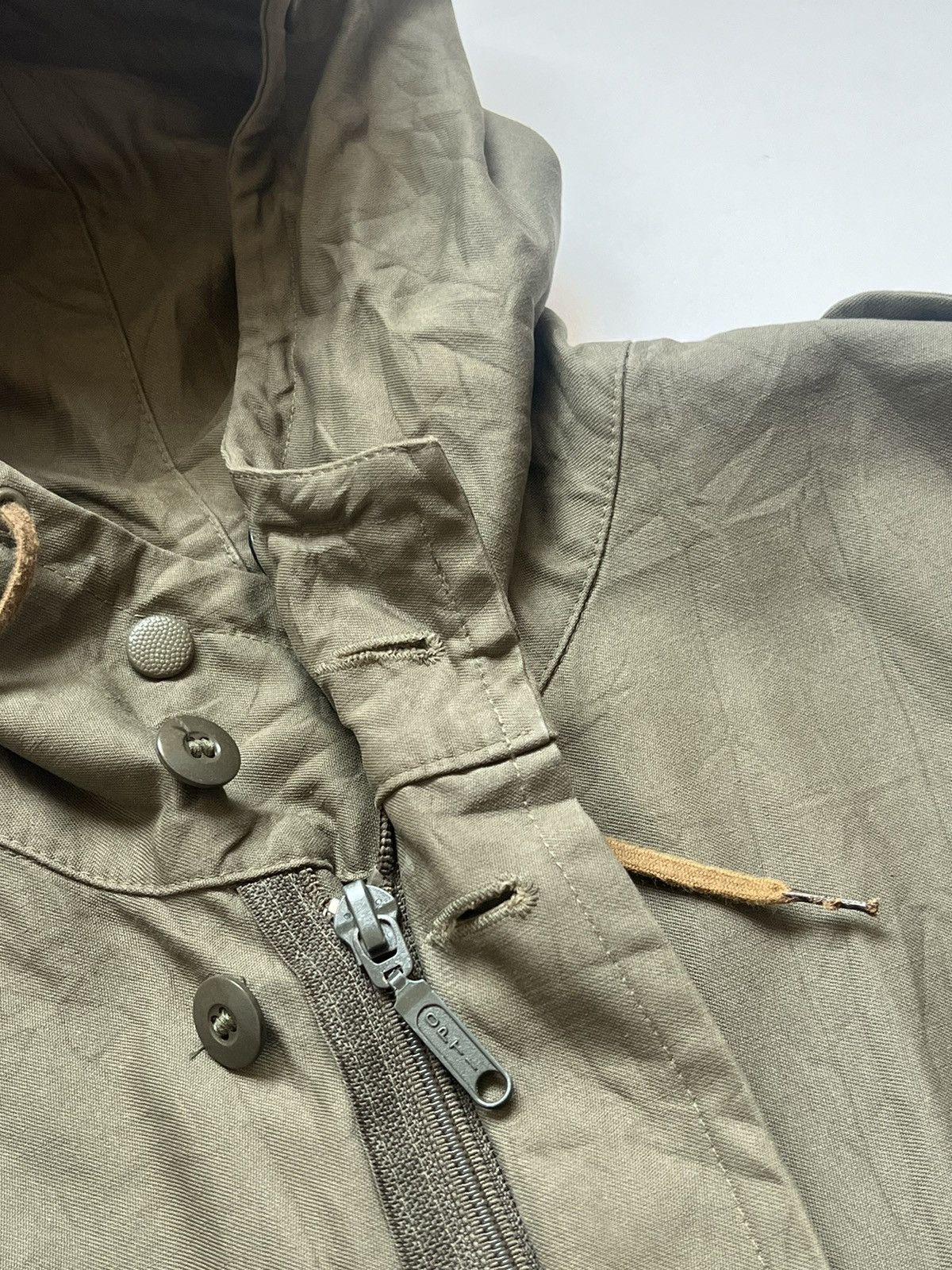Vintage Vintage 1980 German Army OD Parka Size US XL / EU 56 / 4 - 2 Thumbnail