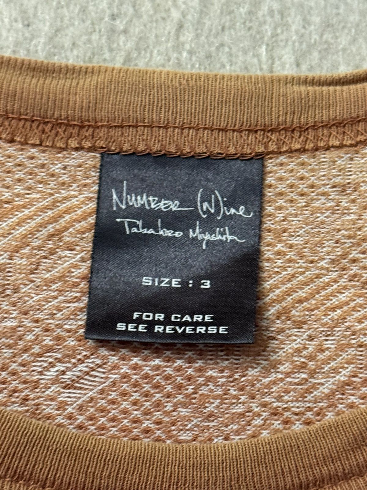 Japanese Brand × Number (N)ine Vintage Number (N)ine Crying Kurt Cobain Shirt Extra Small Size US XS / EU 42 / 0 - 7 Thumbnail