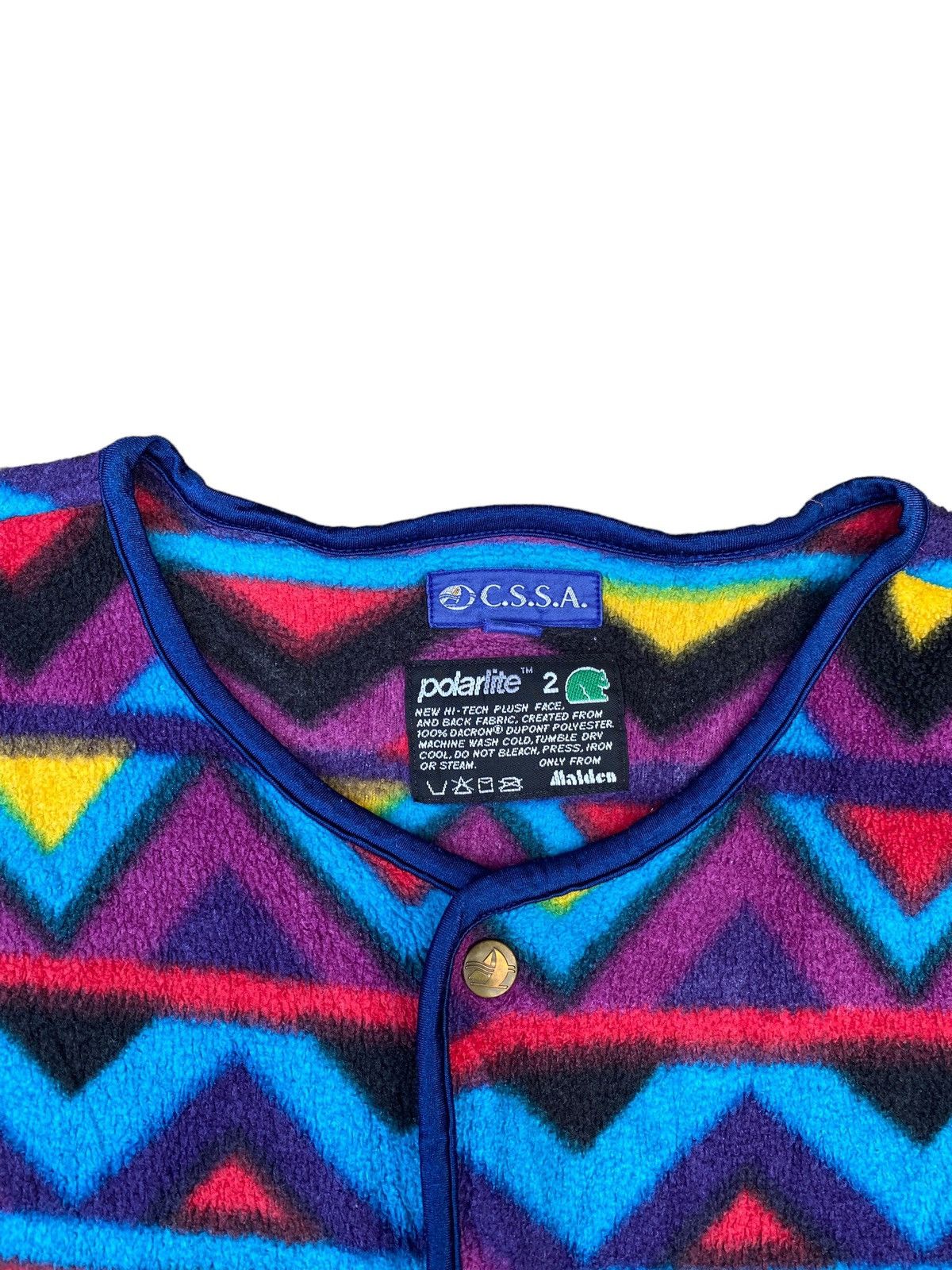 Polartec × Vintage Vintage Phenix Navajo Polarlite Fleece Jacket. #D2 Size US XL / EU 56 / 4 - 2 Thumbnail