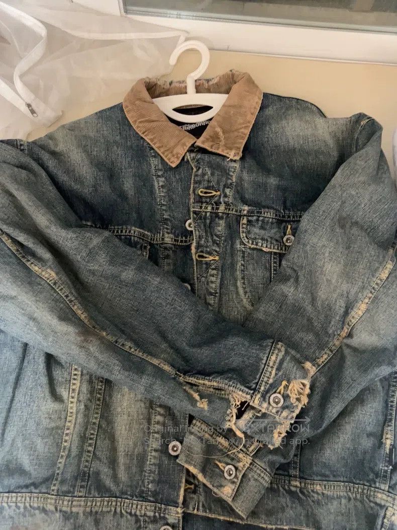 Neighborhood Neighborhood Denim Jacket + Wool Lining Size US S / EU 44-46 / 1 - 1 Thumbnail