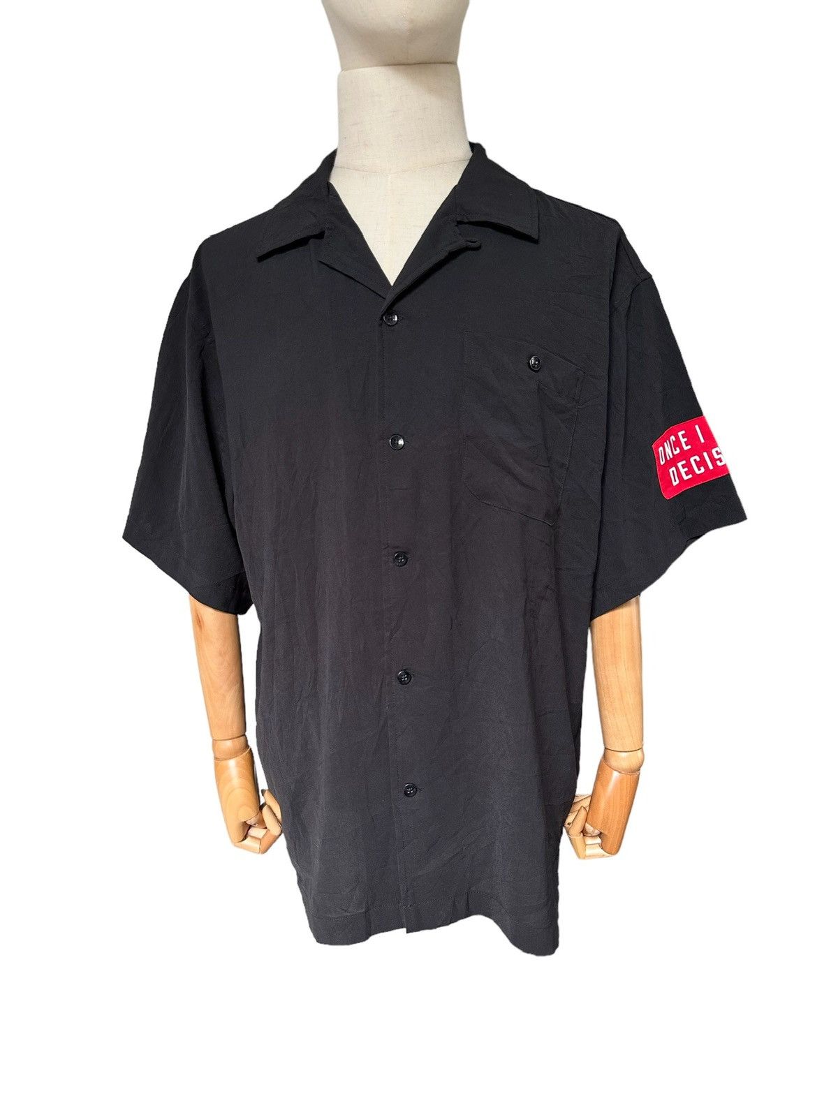 In The Attic In the Attic Homme “ yourself by Moving “ shirt open collar Size US XL / EU 56 / 4 - 8 Thumbnail