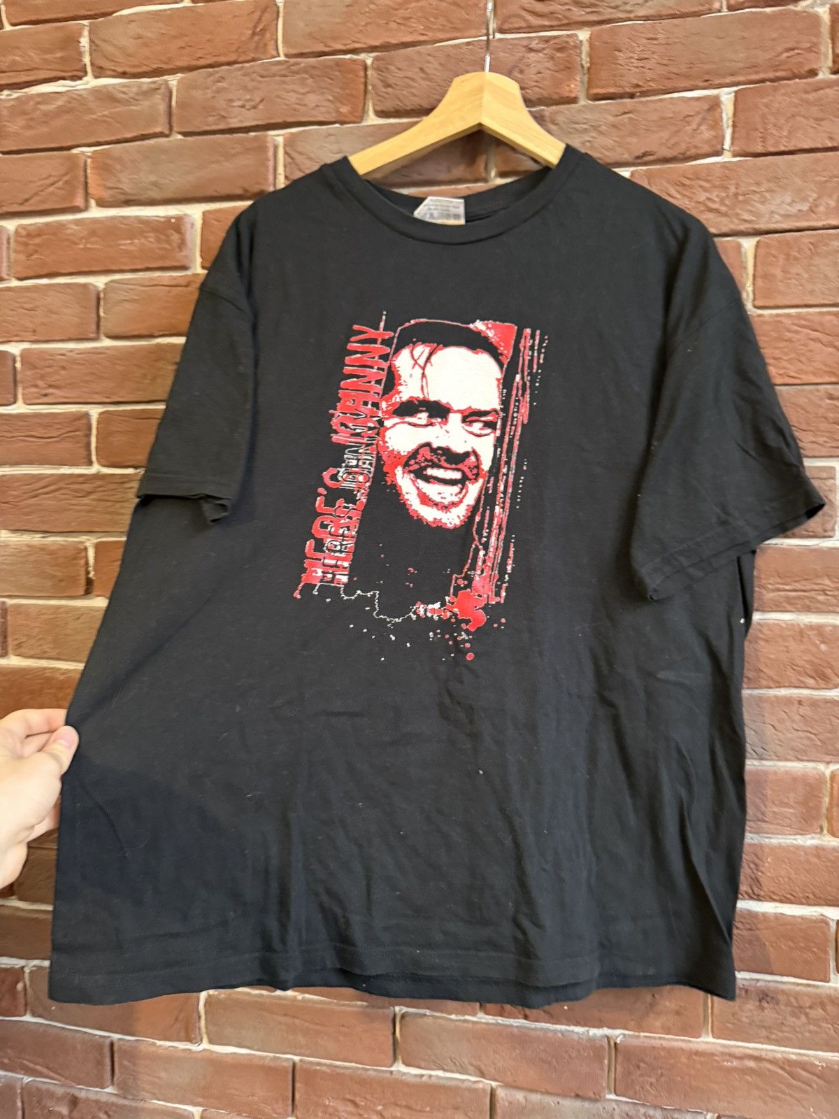 Expert Horror Rare Vintage 00s The Shining Nicholson XL Vintage Horror Tee Size US XL / EU 56 / 4 - 2 Thumbnail