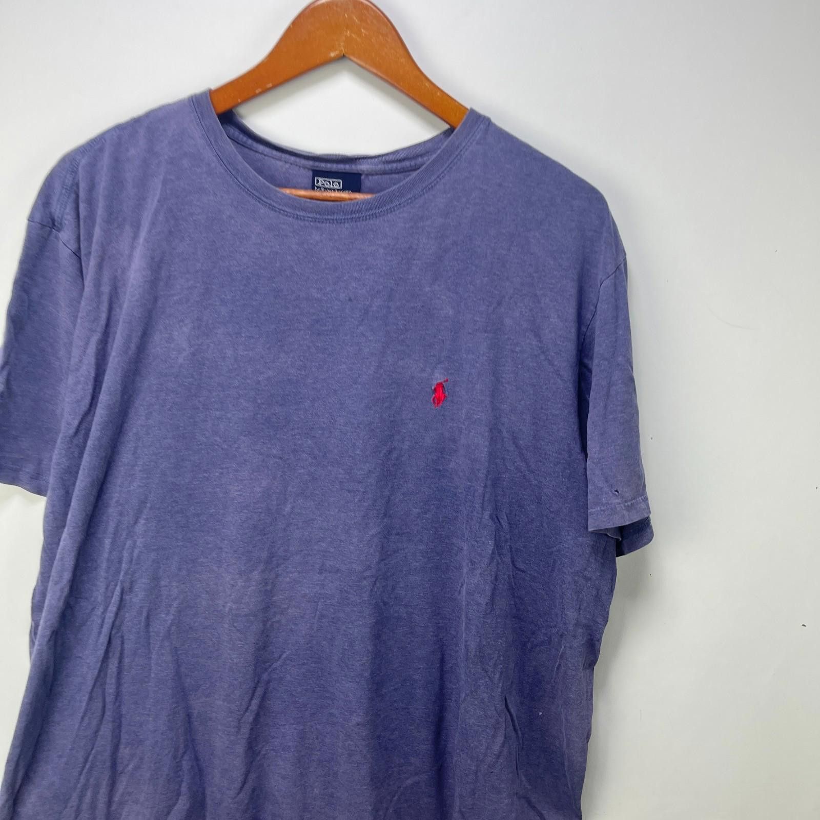 Polo Ralph Lauren Vintage Polo Ralph Lauren Sun Faded Pony T Shirt XL Size US XL / EU 56 / 4 - 2 Thumbnail