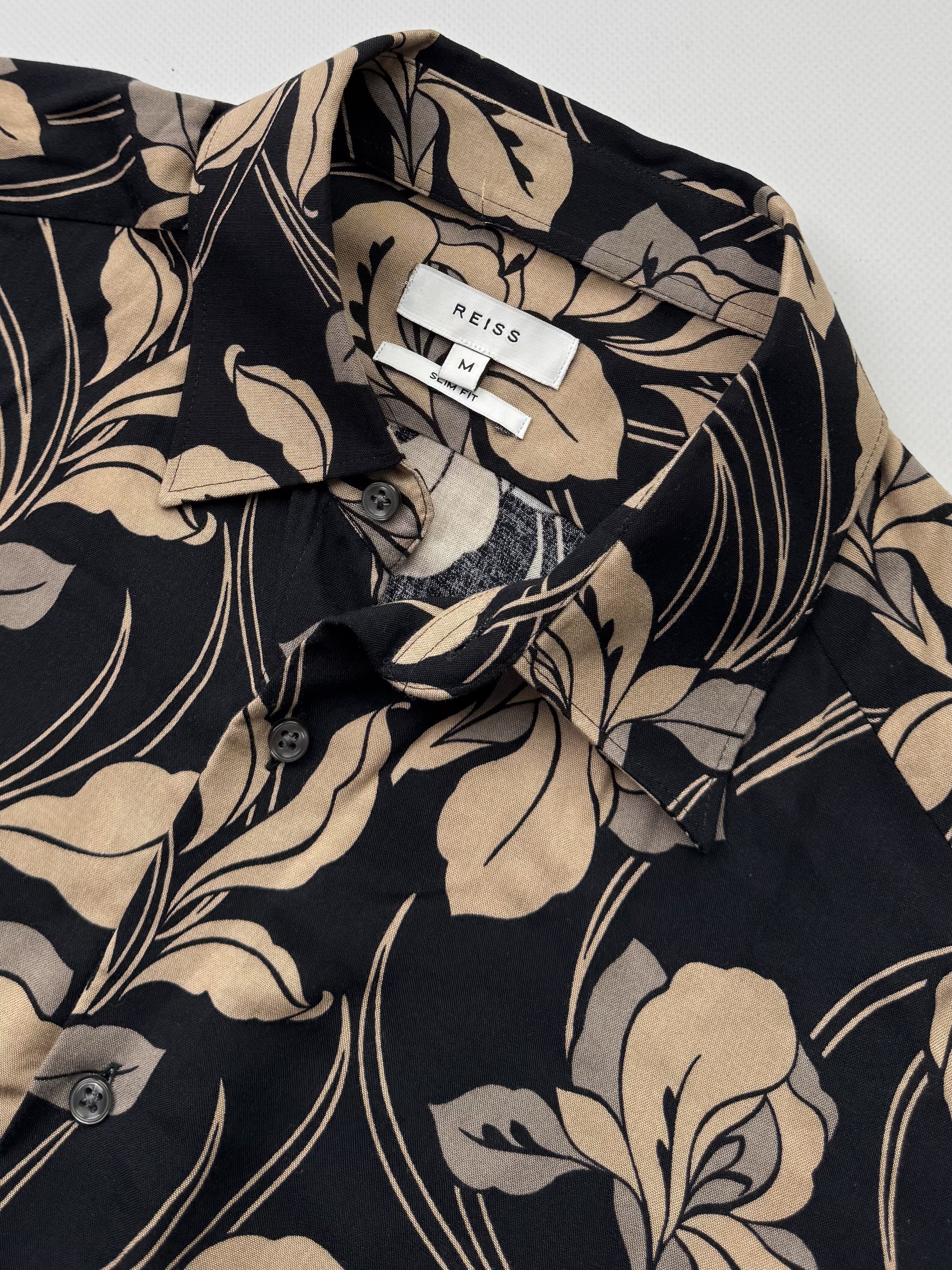 Reiss Reiss Viscose Shirt Long Sleeve (145) Size US M / EU 48-50 / 2 - 5 Thumbnail