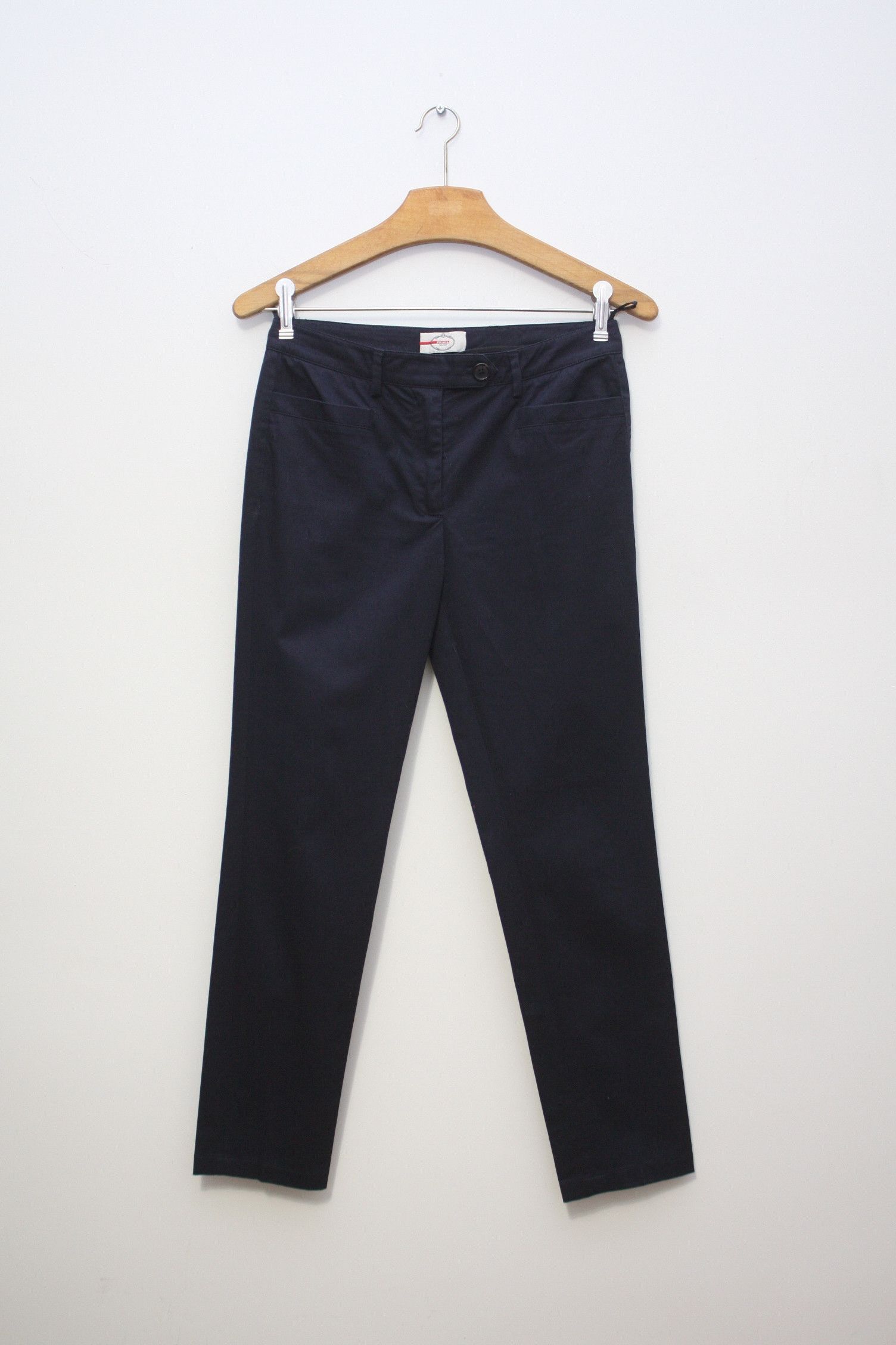 Prada Prada Black Classic Casual Women's Pants Size 27" / US 4 / IT 40 - 2 Thumbnail