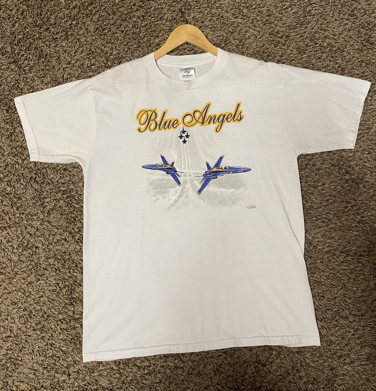Other Blue Angels Navy T-Shirt Size US L / EU 52-54 / 3 - 1 Thumbnail