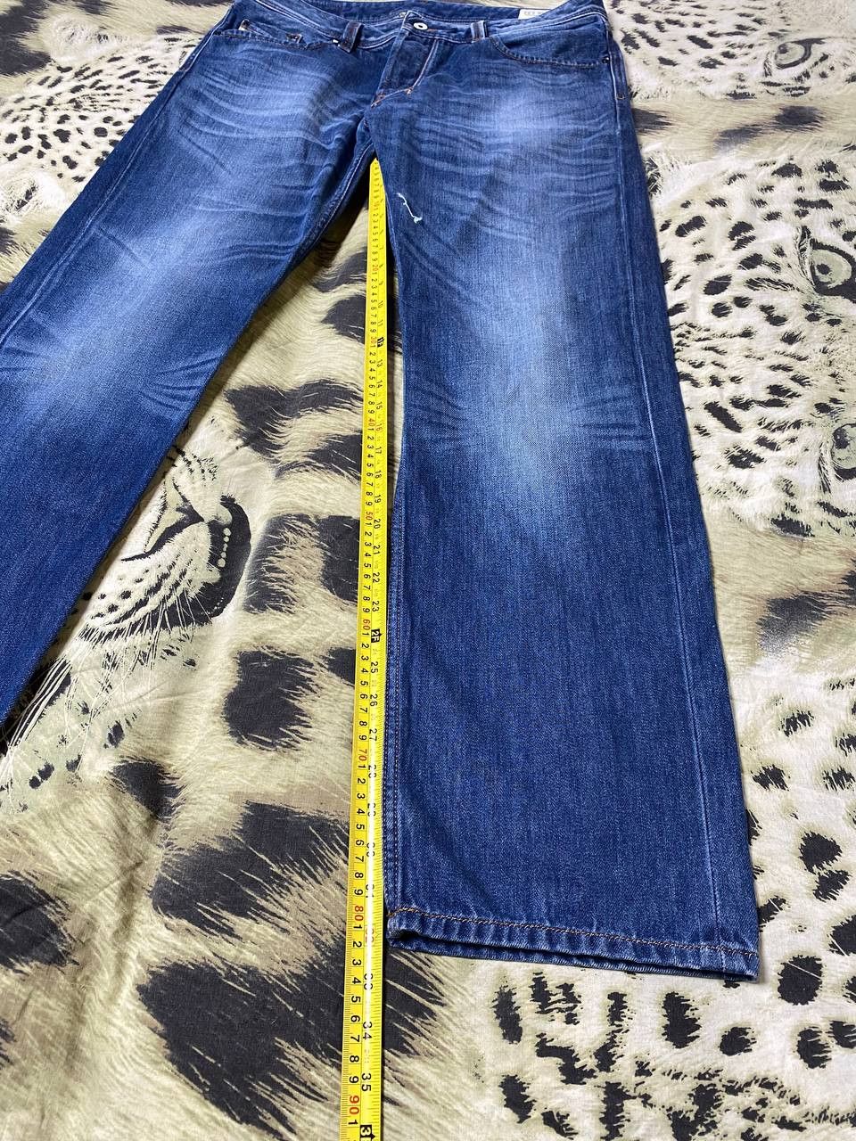 Diesel × Vintage Vintage Diesel 90’s Y2K Style Baggy Wide Denim Jeans Pants Size US 36 / EU 52 - 13 Thumbnail