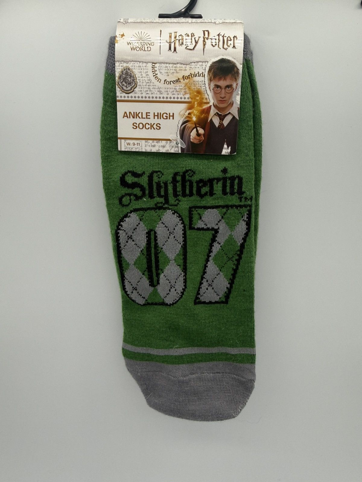 Other Harry Potter Slytherin 07 Ankle High Socks Green Woman 9-11 Size ONE SIZE - 1 Thumbnail