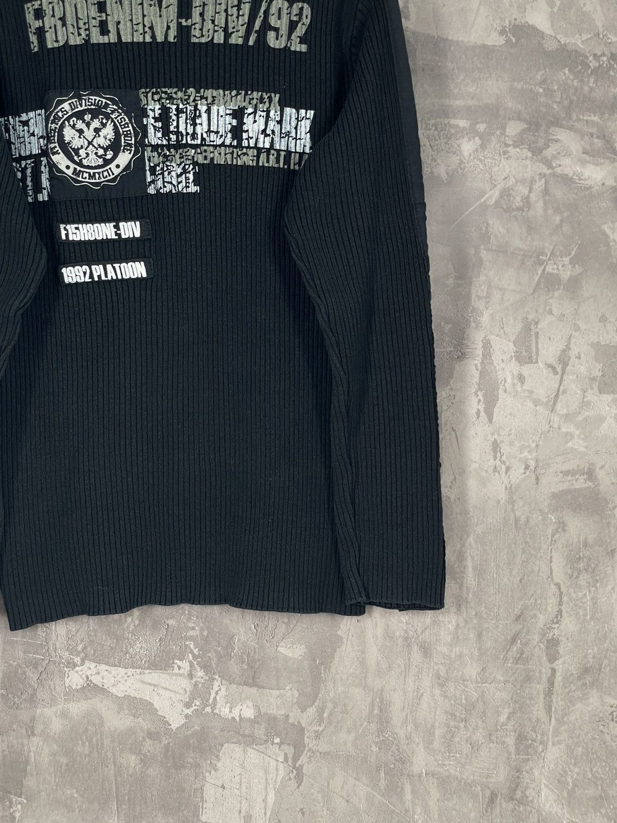 20471120 × Diesel × Japanese Brand Vintage Abstract Y2K Diesel Style Grunge 3D Sweater Size US L / EU 52-54 / 3 - 6 Thumbnail