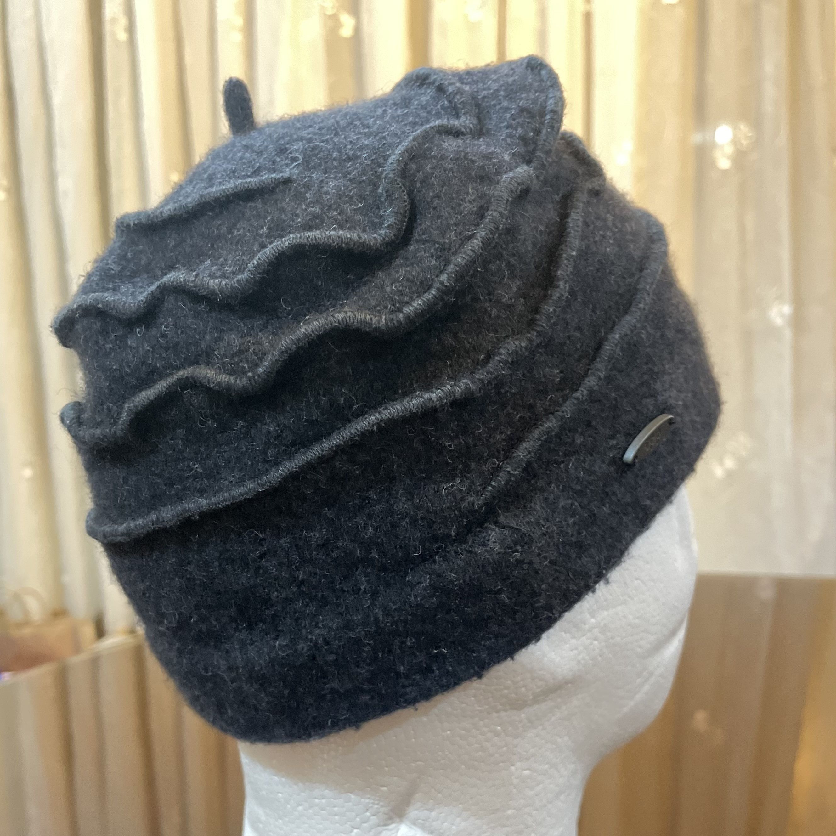 Other IPP Wool Beret Hat - Dark Gray Size ONE SIZE - 1 Thumbnail