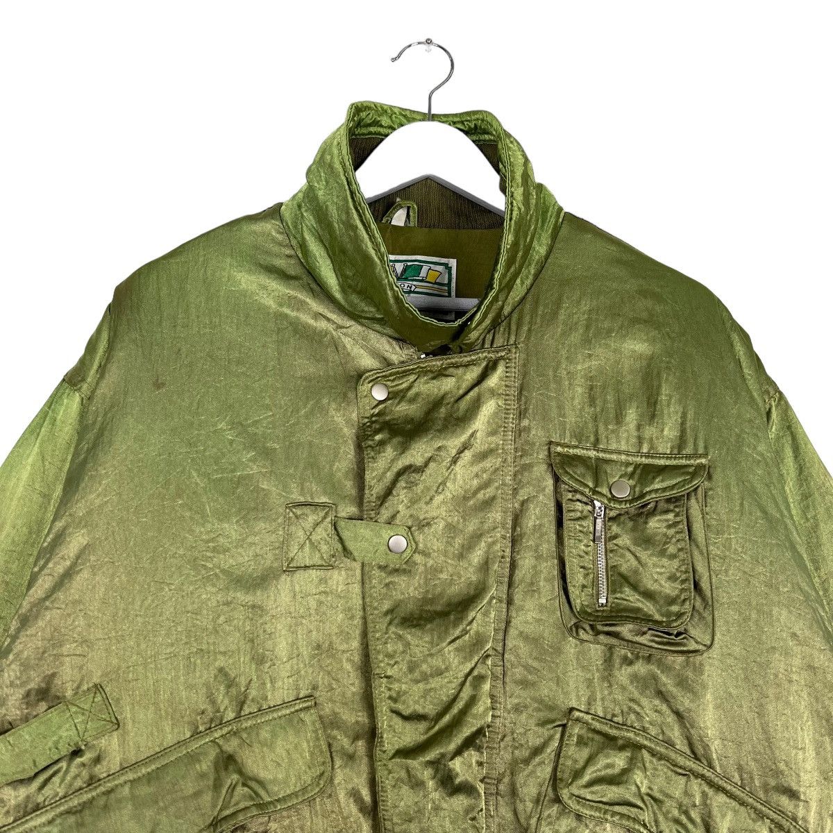 Japanese Brand VINTAGE 80s LYON COLLECTION BOMBER JACKET Size US L / EU 52-54 / 3 - 3 Thumbnail