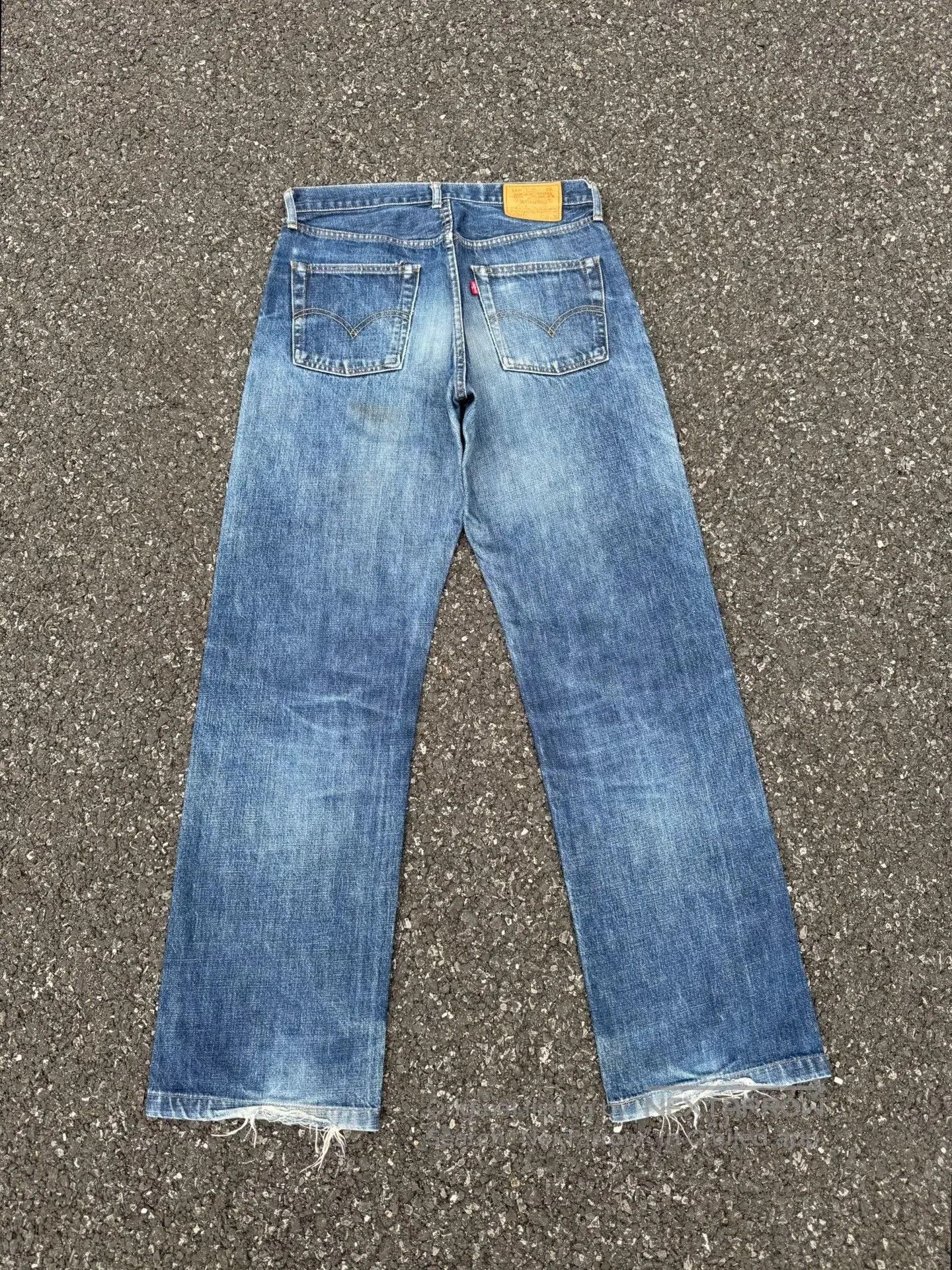 Vintage Vintage Levis 504Z LVC Jeans. Size US 32 / EU 48 - 7 Thumbnail