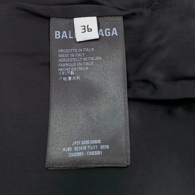Balenciaga Balenciaga Brown wool plaid irregular culottes Size 24" / US 00 / IT 34 - 6 Thumbnail