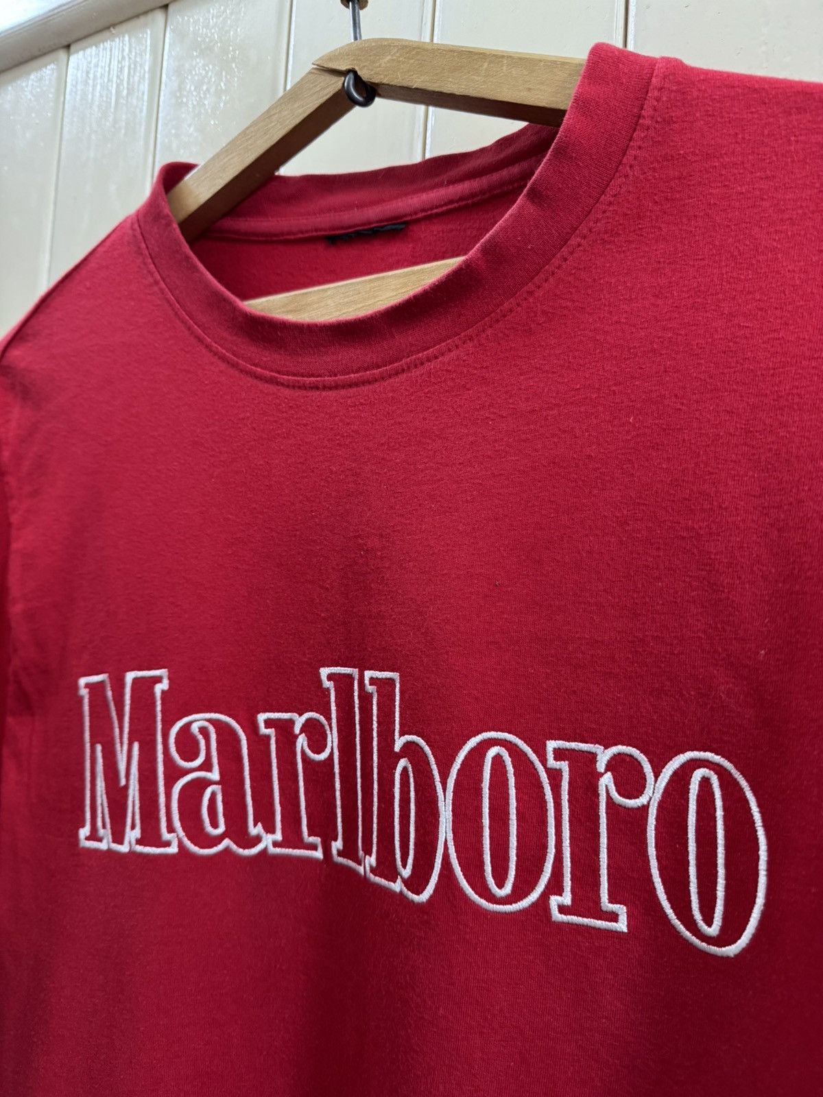 Marlboro × Vintage Marlboro vintage tee big logo t-shirt Size US XL / EU 56 / 4 - 5 Thumbnail