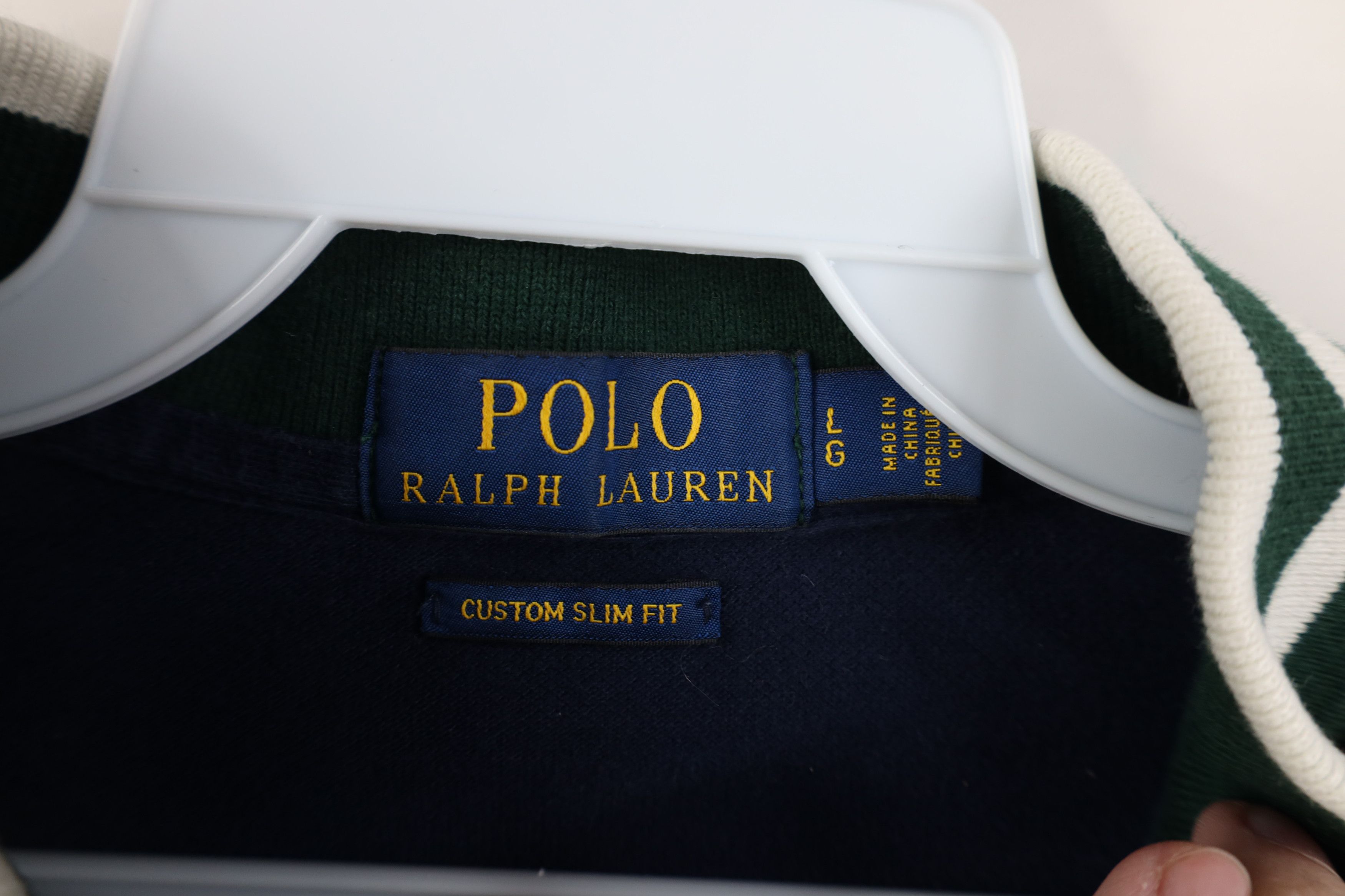 Ralph Lauren Vintage Y2K Ralph Lauren Fit Crest Big Pony Rugby Polo Shirt Size US L / EU 52-54 / 3 - 9 Thumbnail